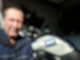 Aufkleber auf dem Motorrad