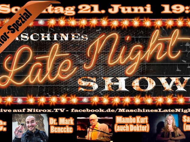 Maschines Late Night Show Doktorenspezial RADIO BOB