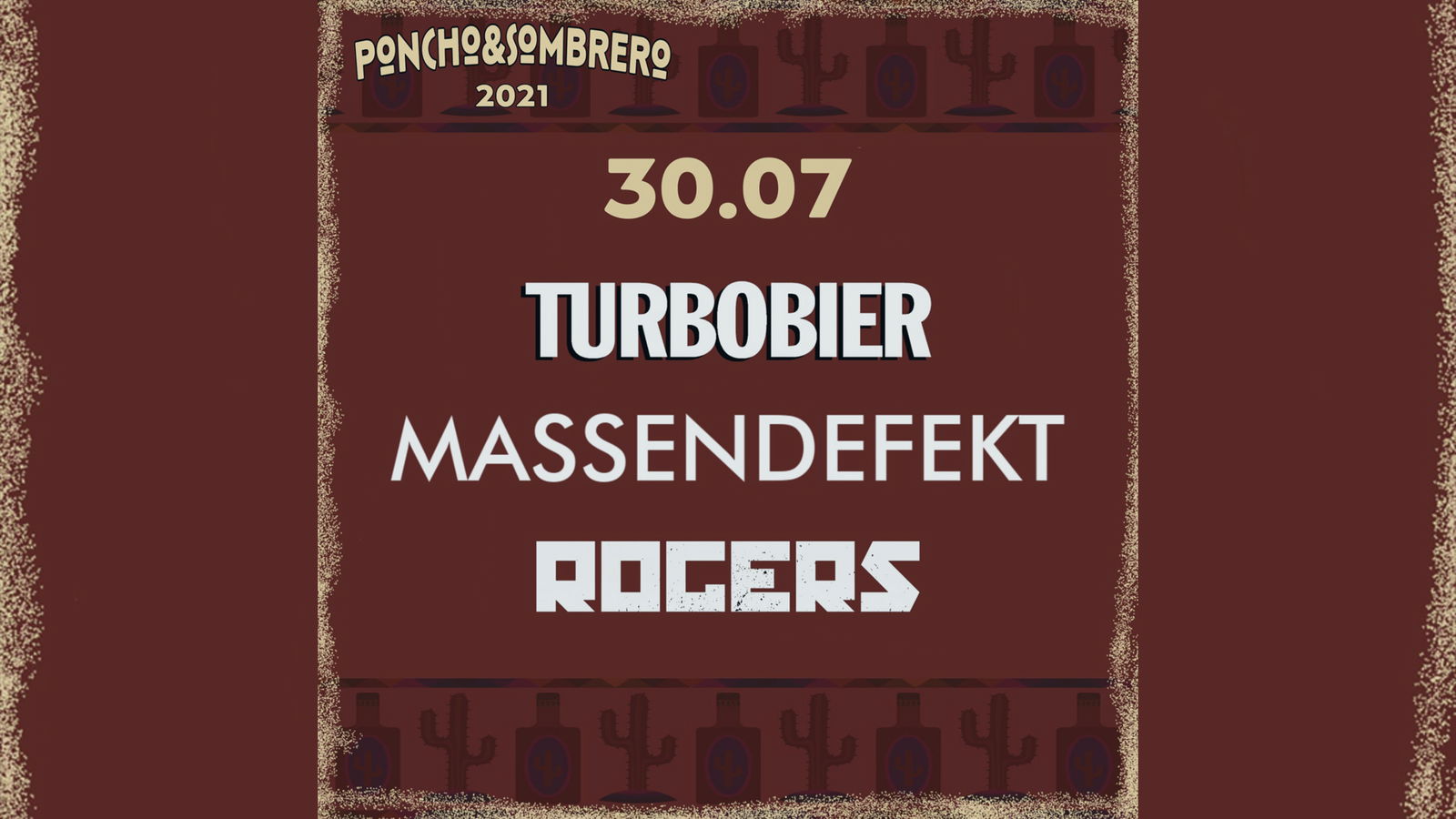 Poncho & Sombrero Open Air