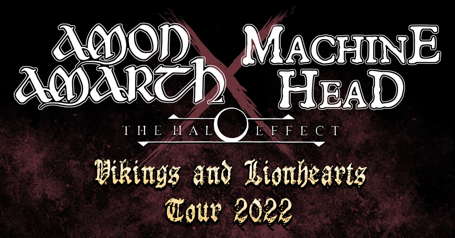 Tourplakat Amon Amarth & Machine Head