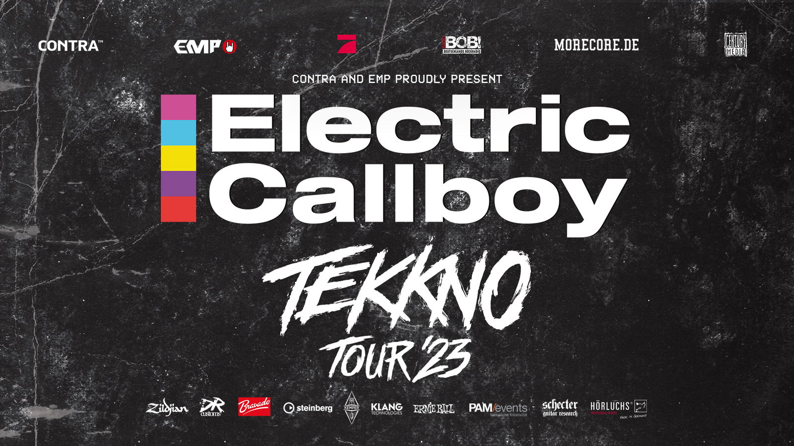 Electric Callboy Tekkno Tourplakat