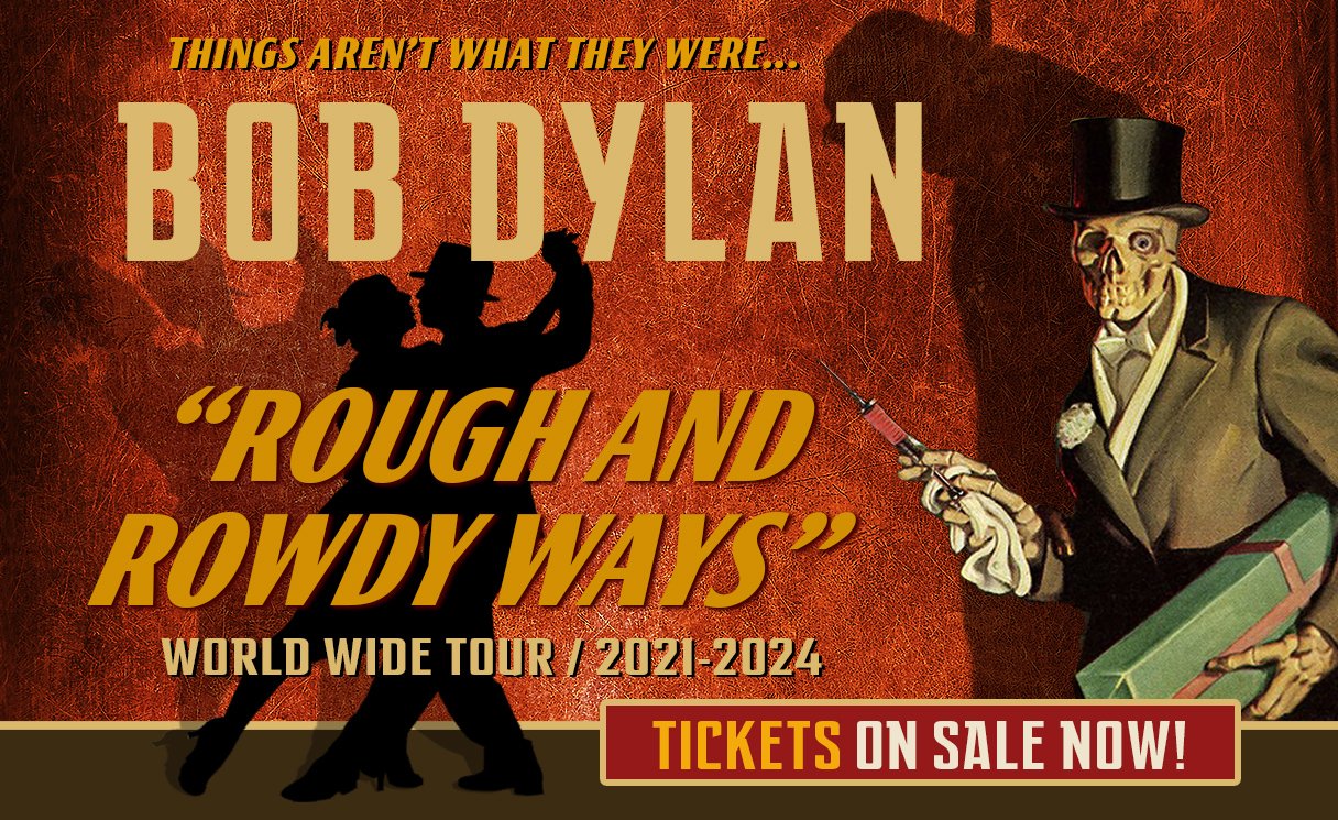 Bob Dylan Tourplakat