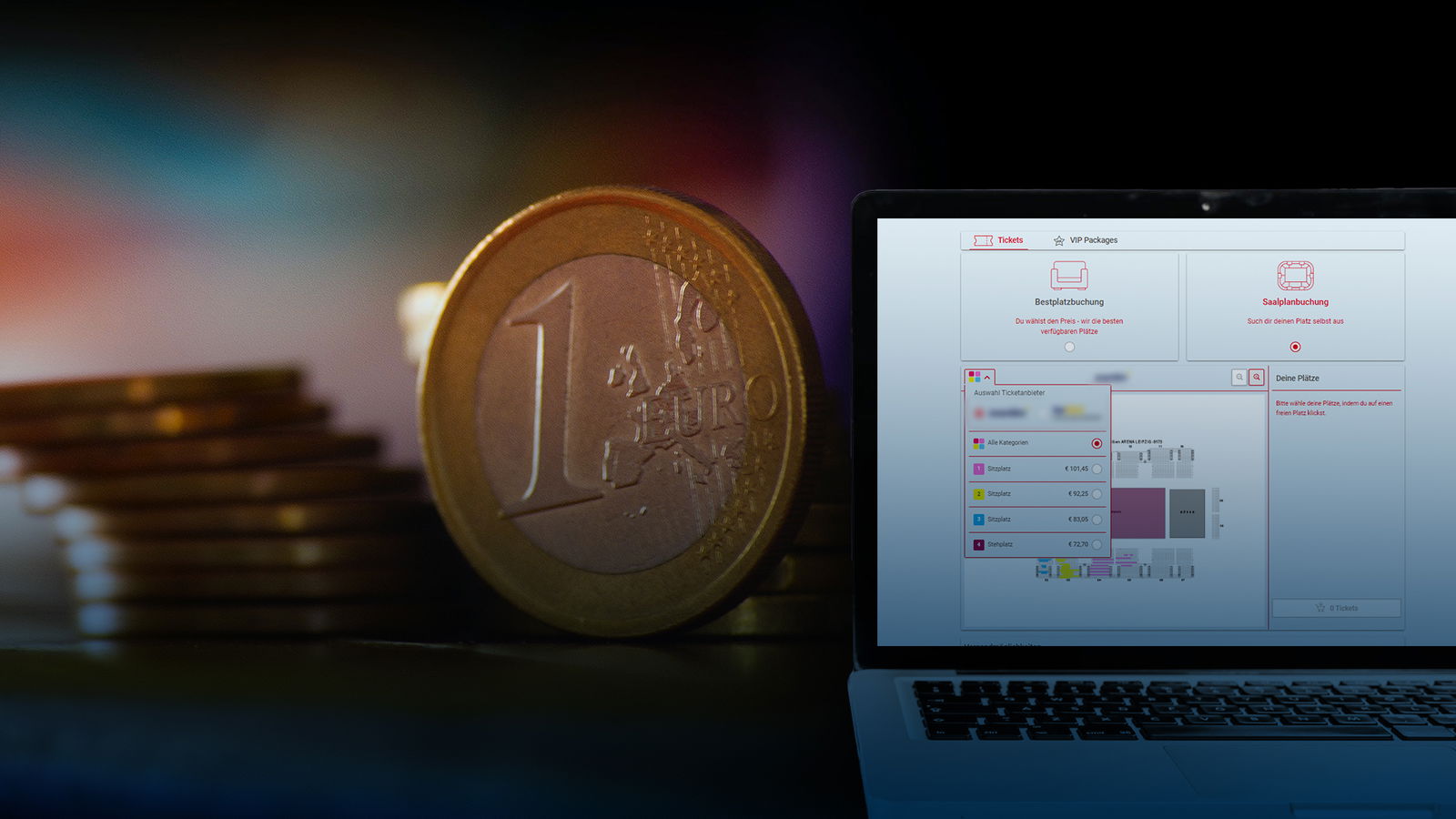 Ticketpreis-Text Titelbild