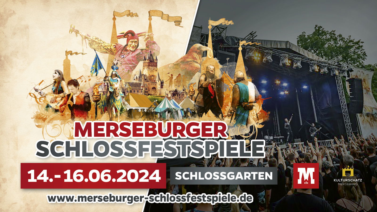 Merseburger Schlossfestspiele ohne Line-Up groß