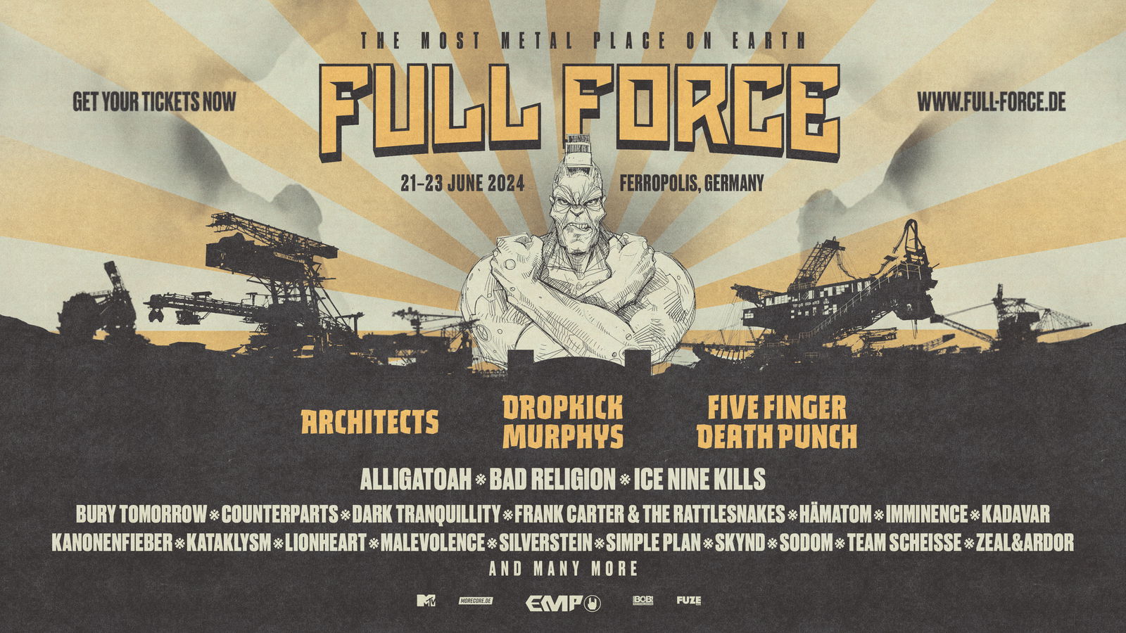 Full Force 2024 finales Line-Up