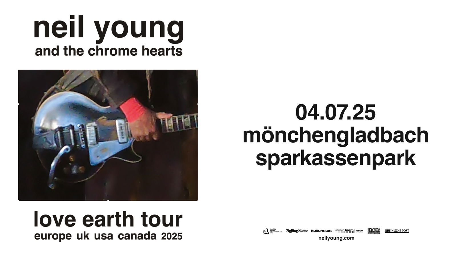 Neil Young Tour Grafik 2025