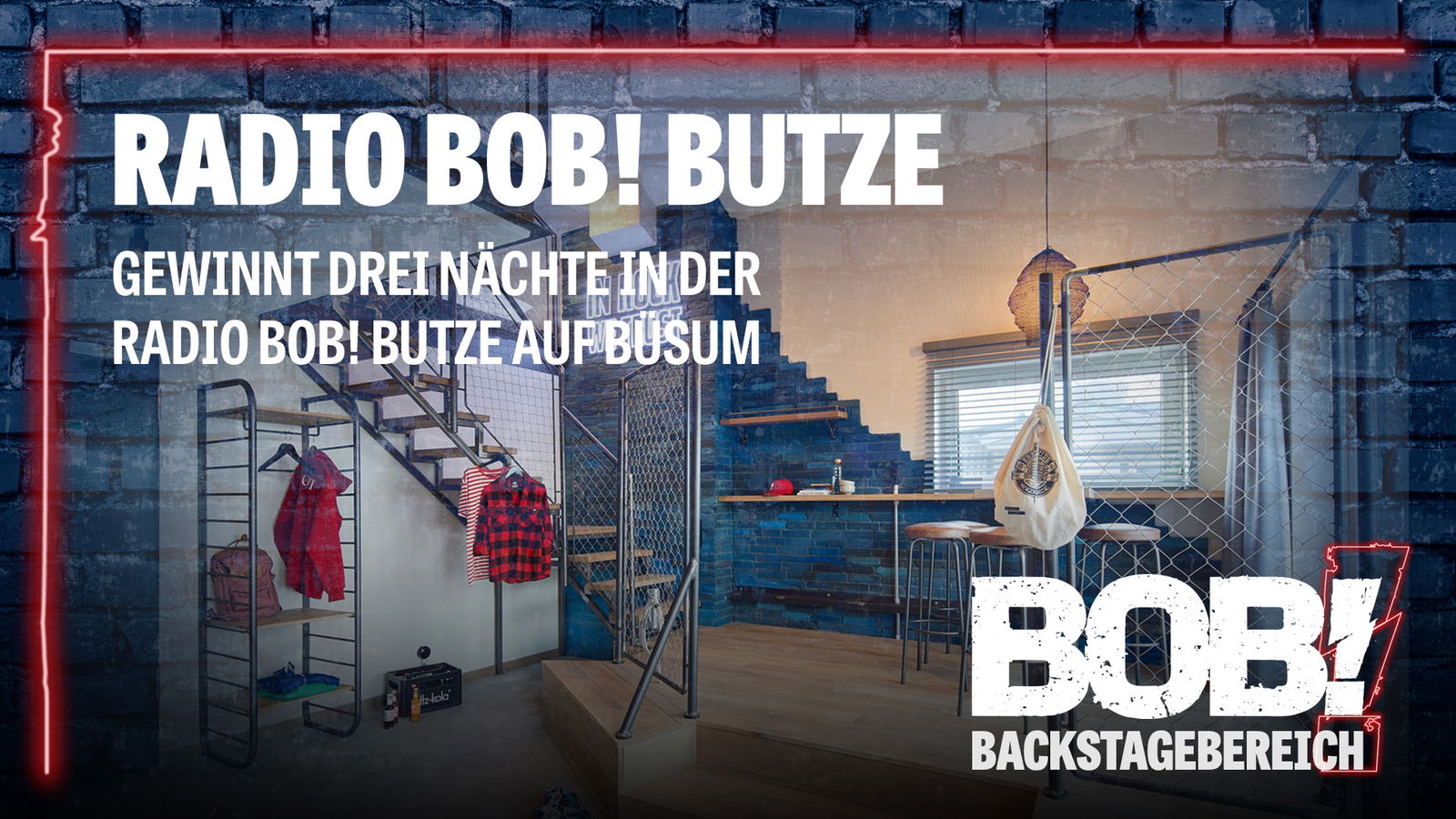 BOBs Backstagebereich RADIO BOB! Butze