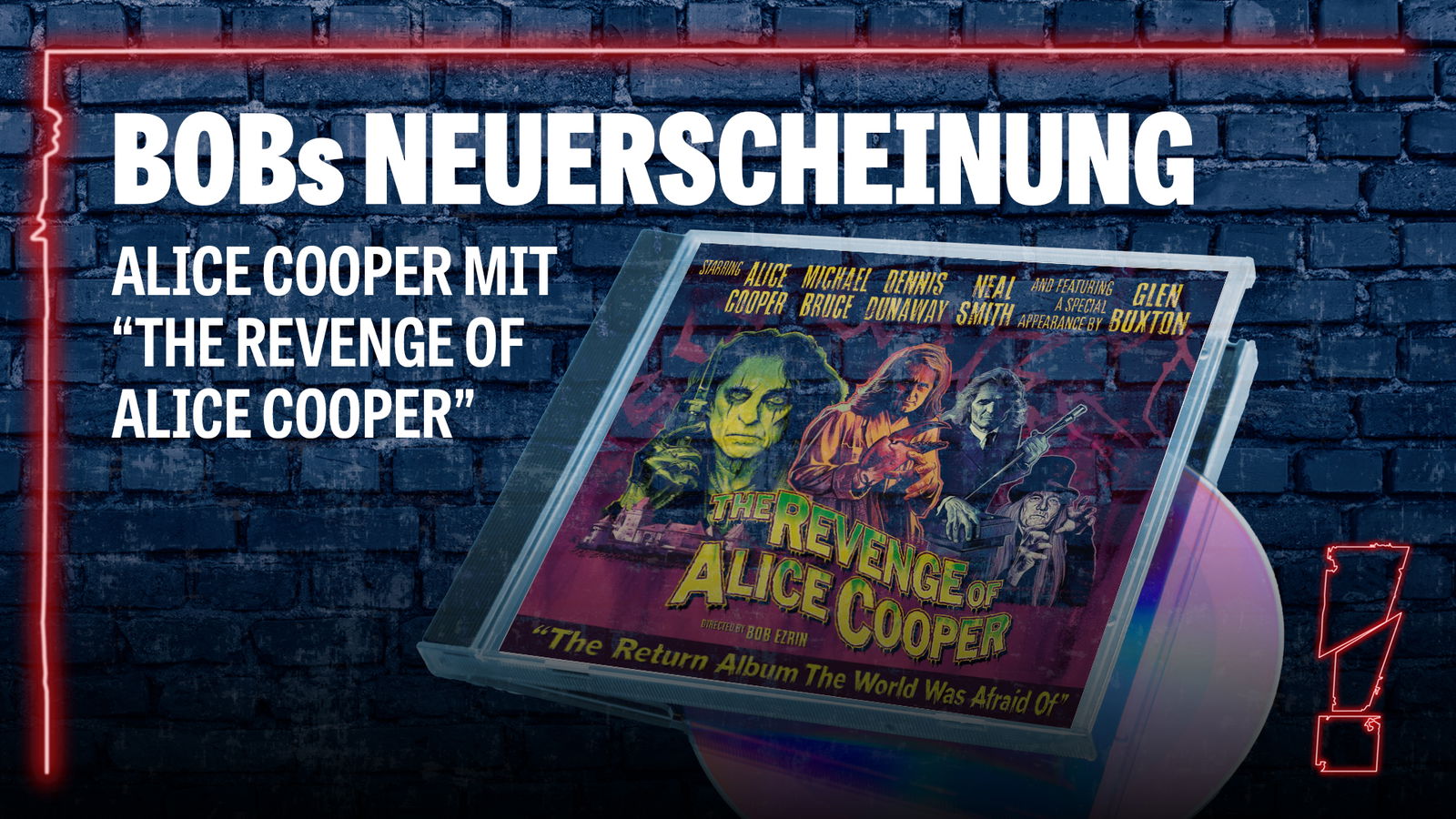 Neuerscheinung_Alice Cooper_The Revenge Of Alice Cooper