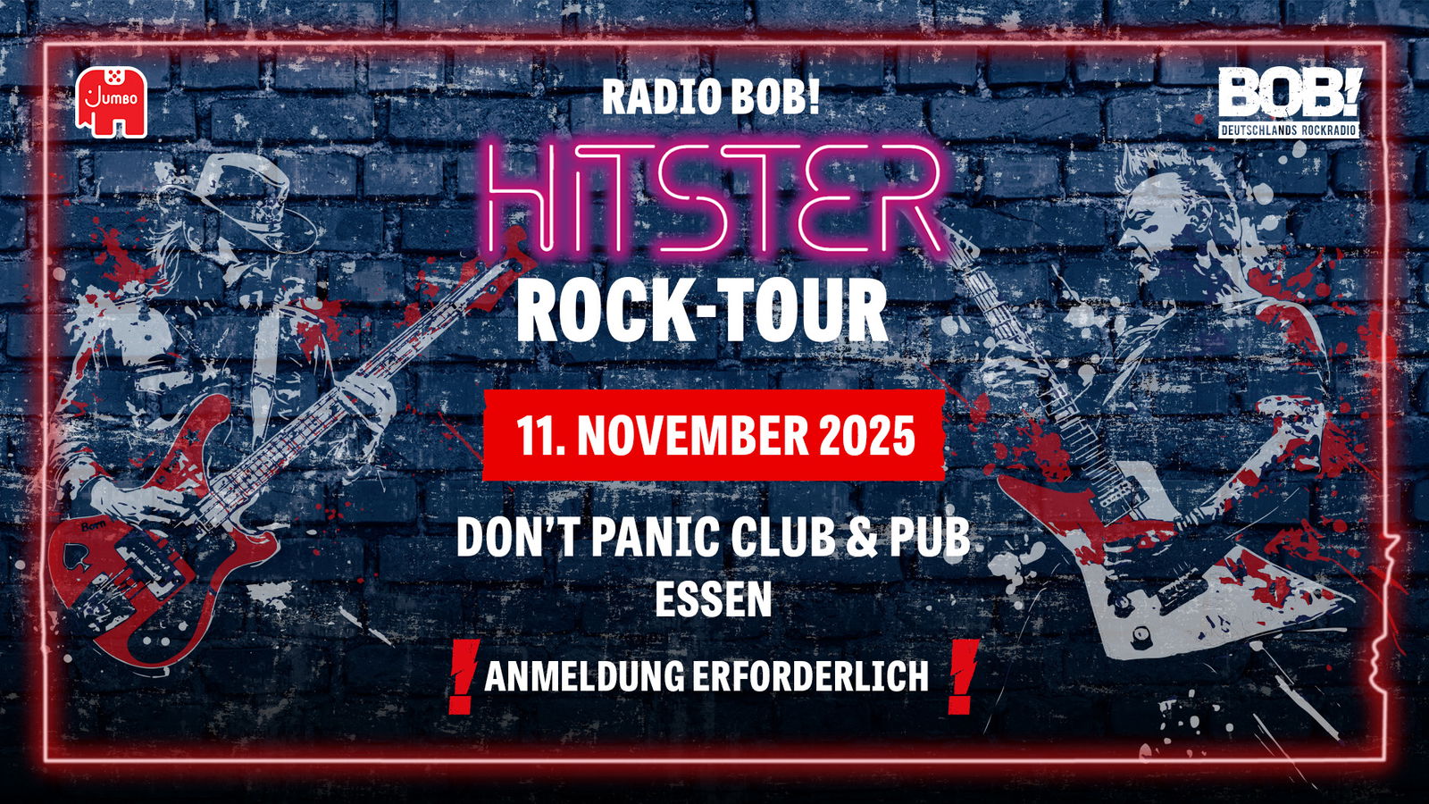 Hitster Rock-Tour am 11.11. in Essen