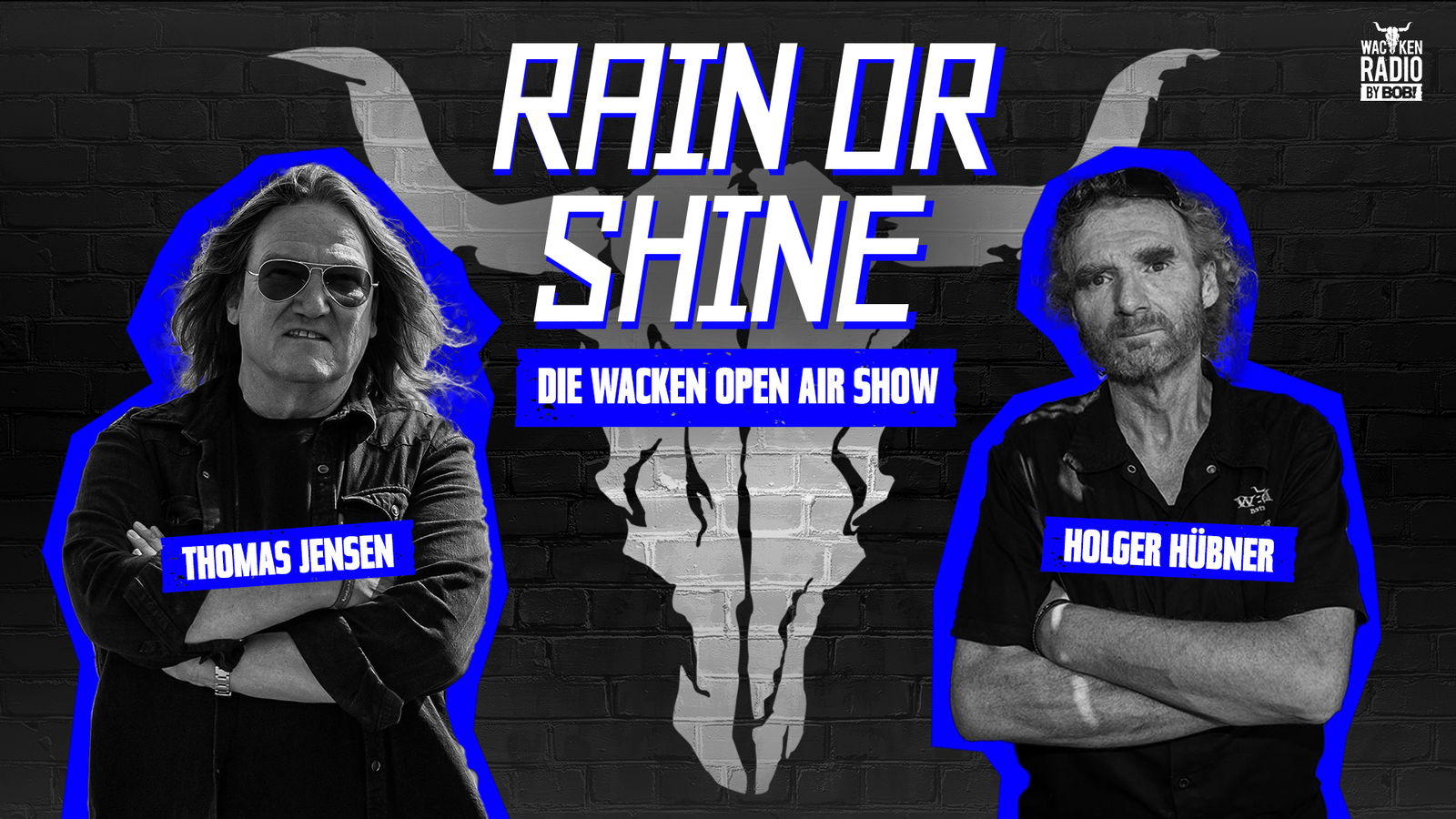 Rain or Shine – die Wacken Open Air Show mit Thomas Jensen und Holger Hübner