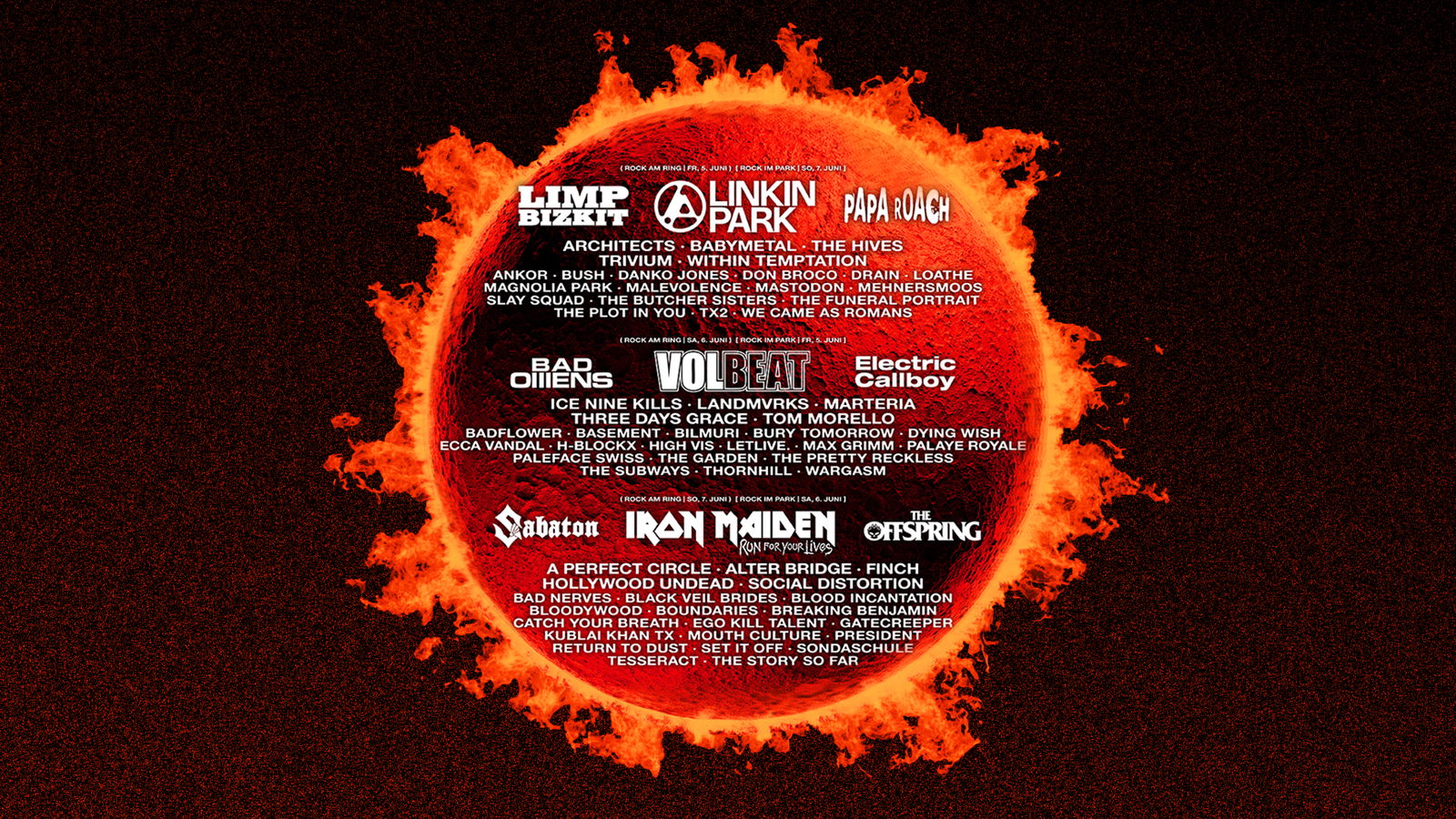 Rock am Ring 2026: Line-Up 