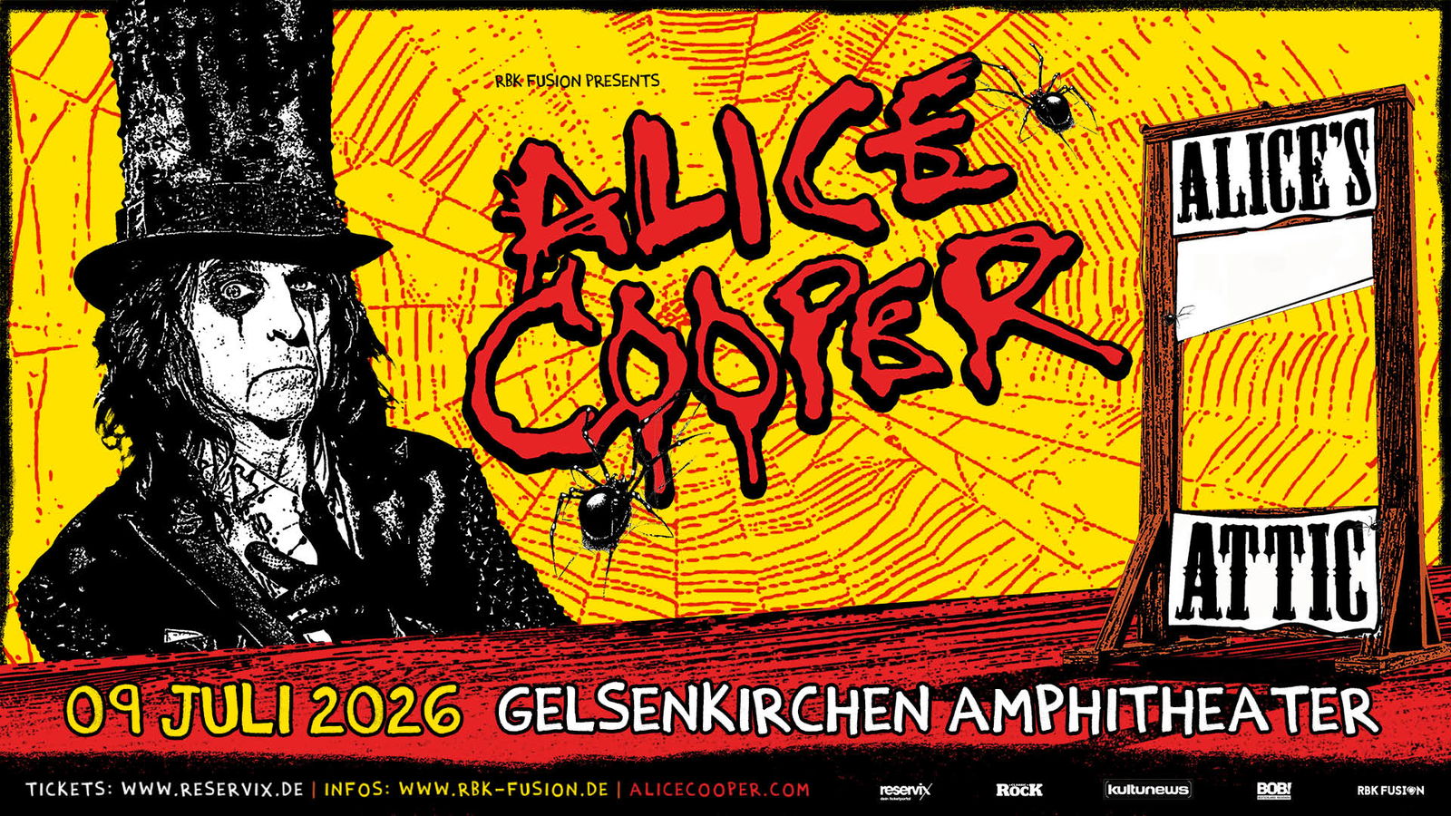 Alice Cooper Gelsenkirchen 2026
