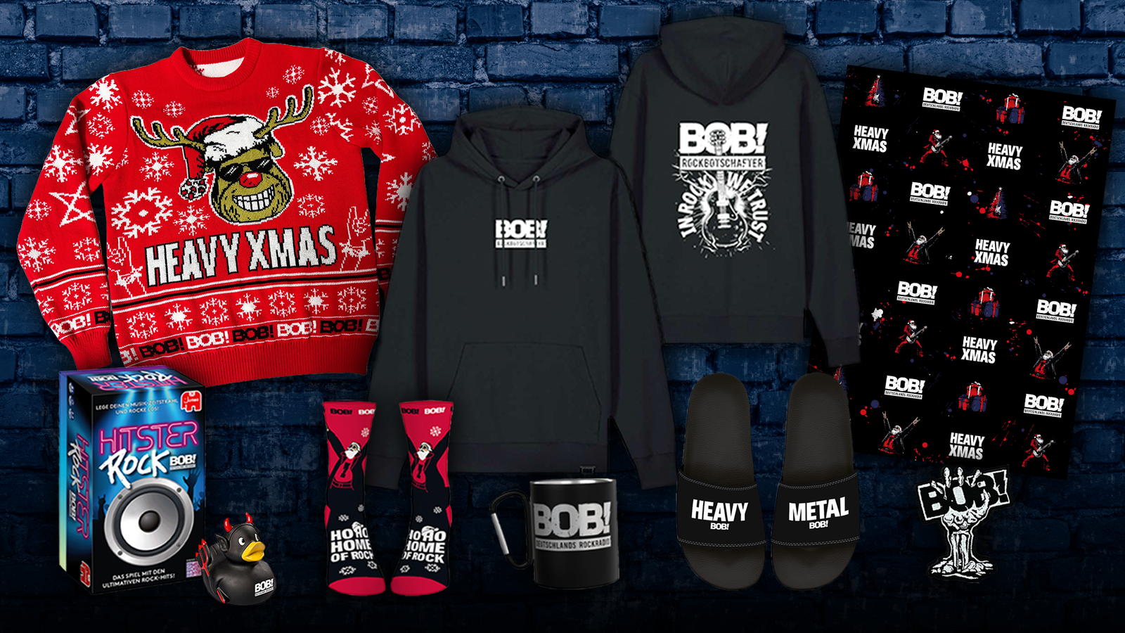 HEAVY XMAS im BOB-Shop