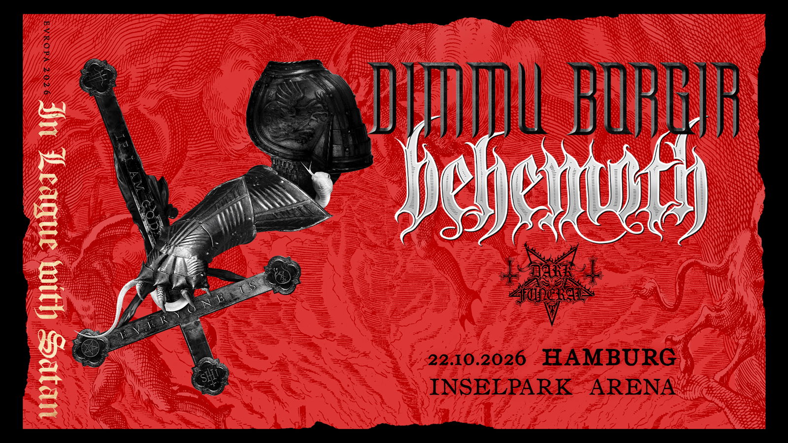 Dimmu Borgir & Behemoth Grafik Hamburg 2026