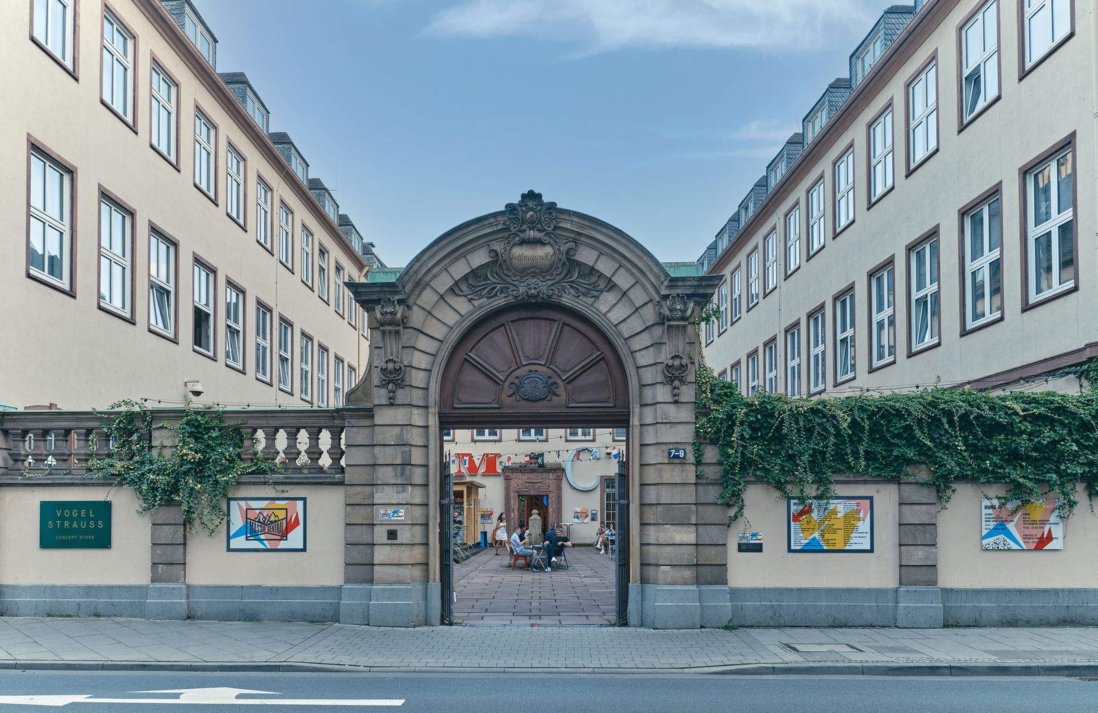 Massif Central in Frankfurt außenansicht