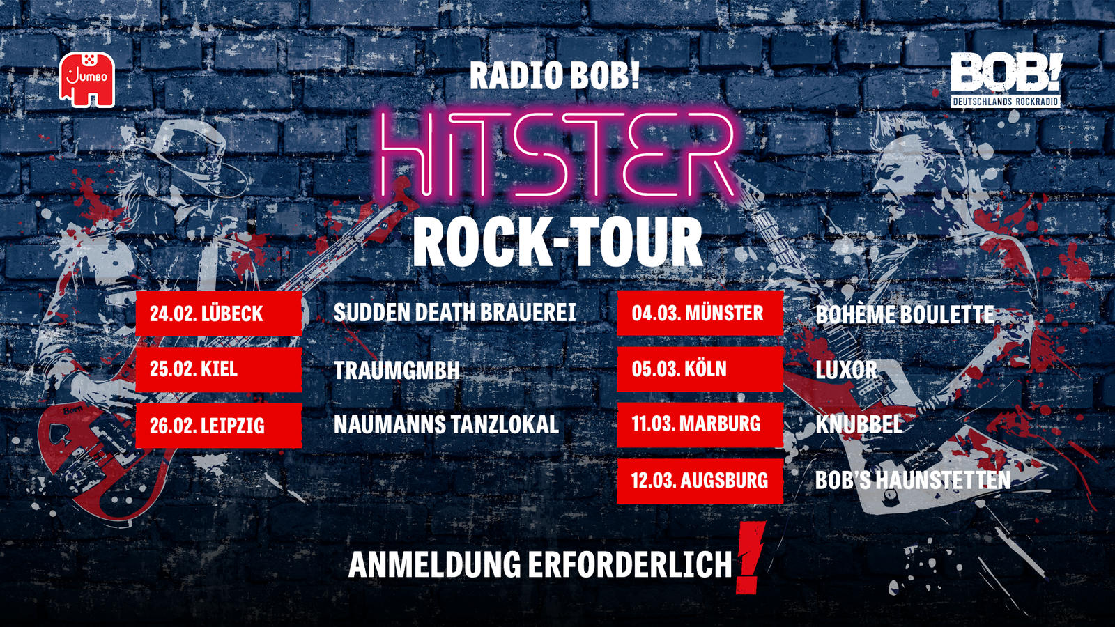 Hitster Rock-Tour 2026