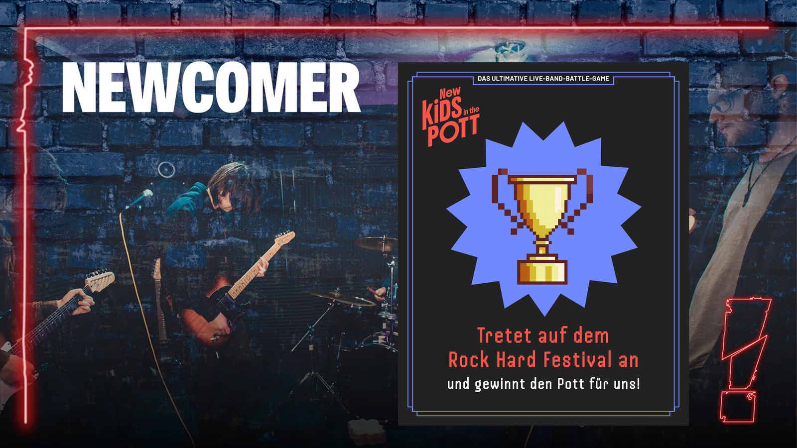 Newcomer-Stream: Spielt auf dem Rock Hard Festival 2026