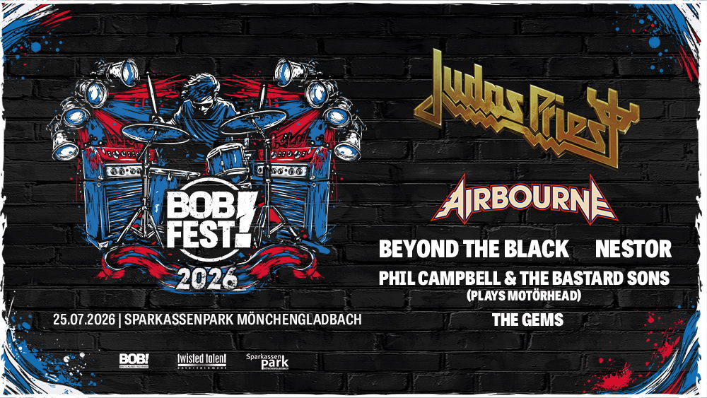 BOBfest finales Line-up auf der Homepage