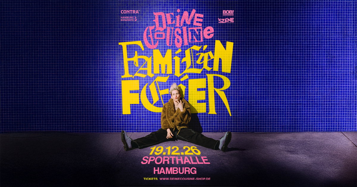 Deine Cousine Grafik Familienfeier 2026