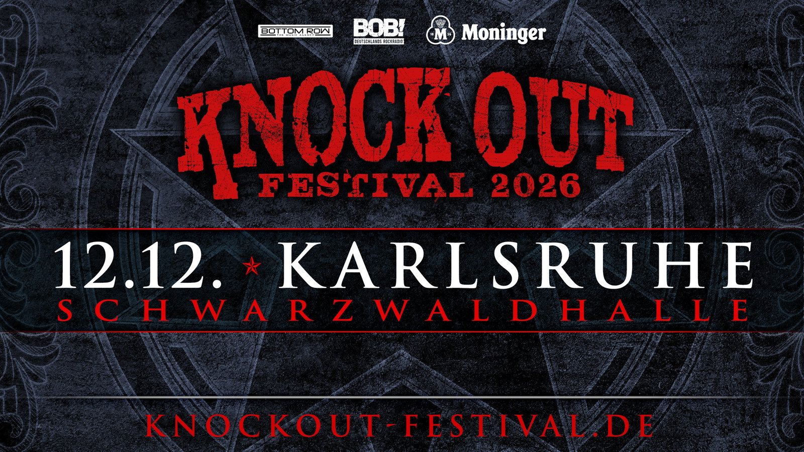 Knock Out Festival 2026 Grafik
