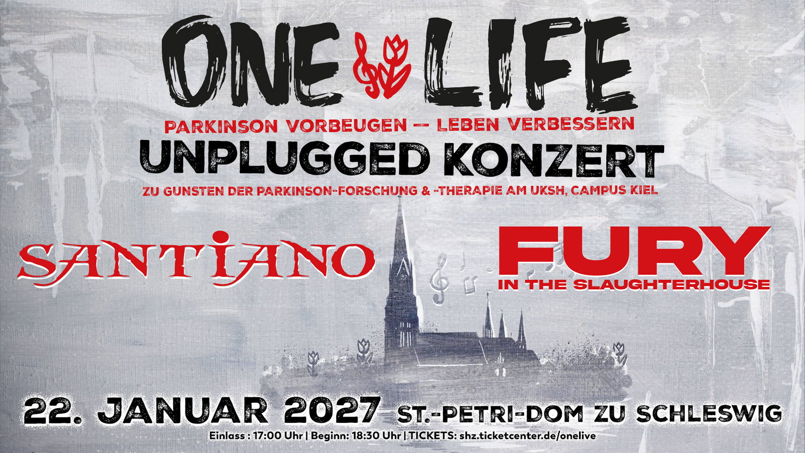 One Life Konzert Schleswig Santiano Fury in the Slaughterhouse
