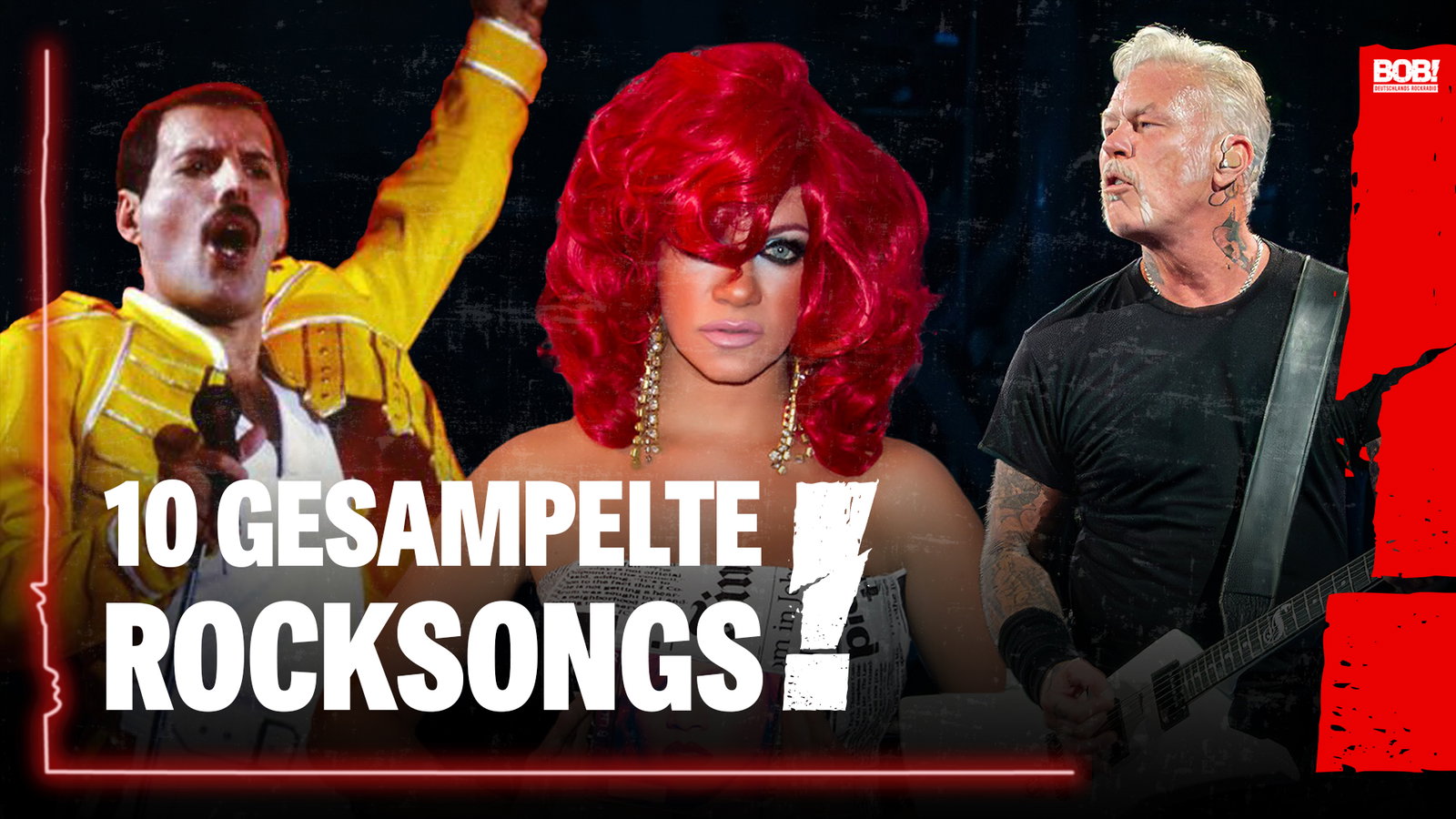 Thumbnail Liste 10 gesampelte Rocksongs