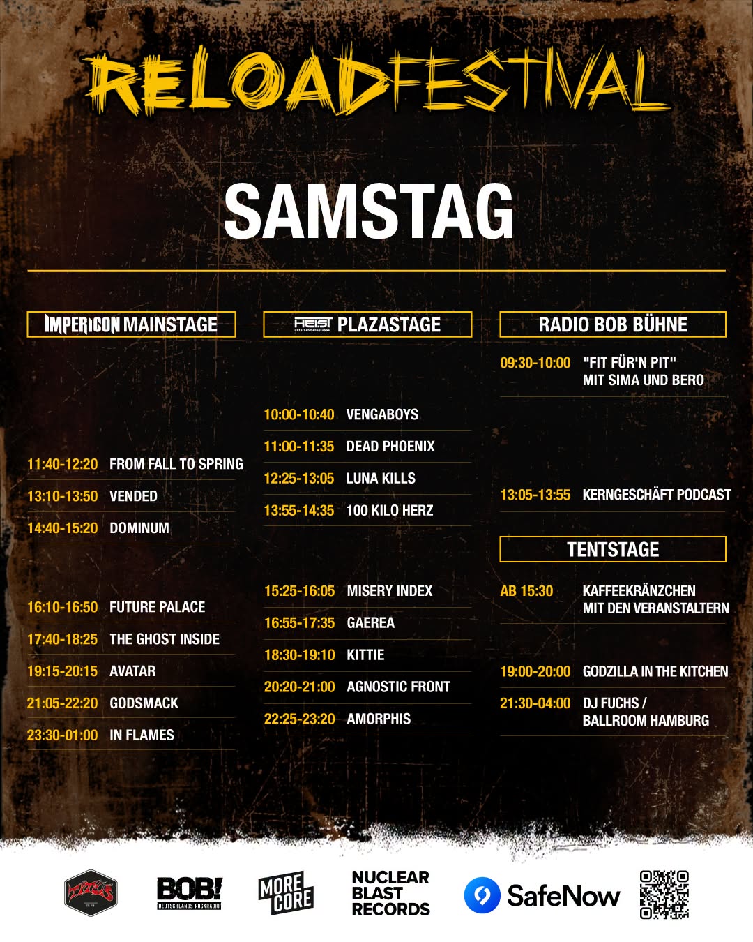 Reload Festival 2026: Programm