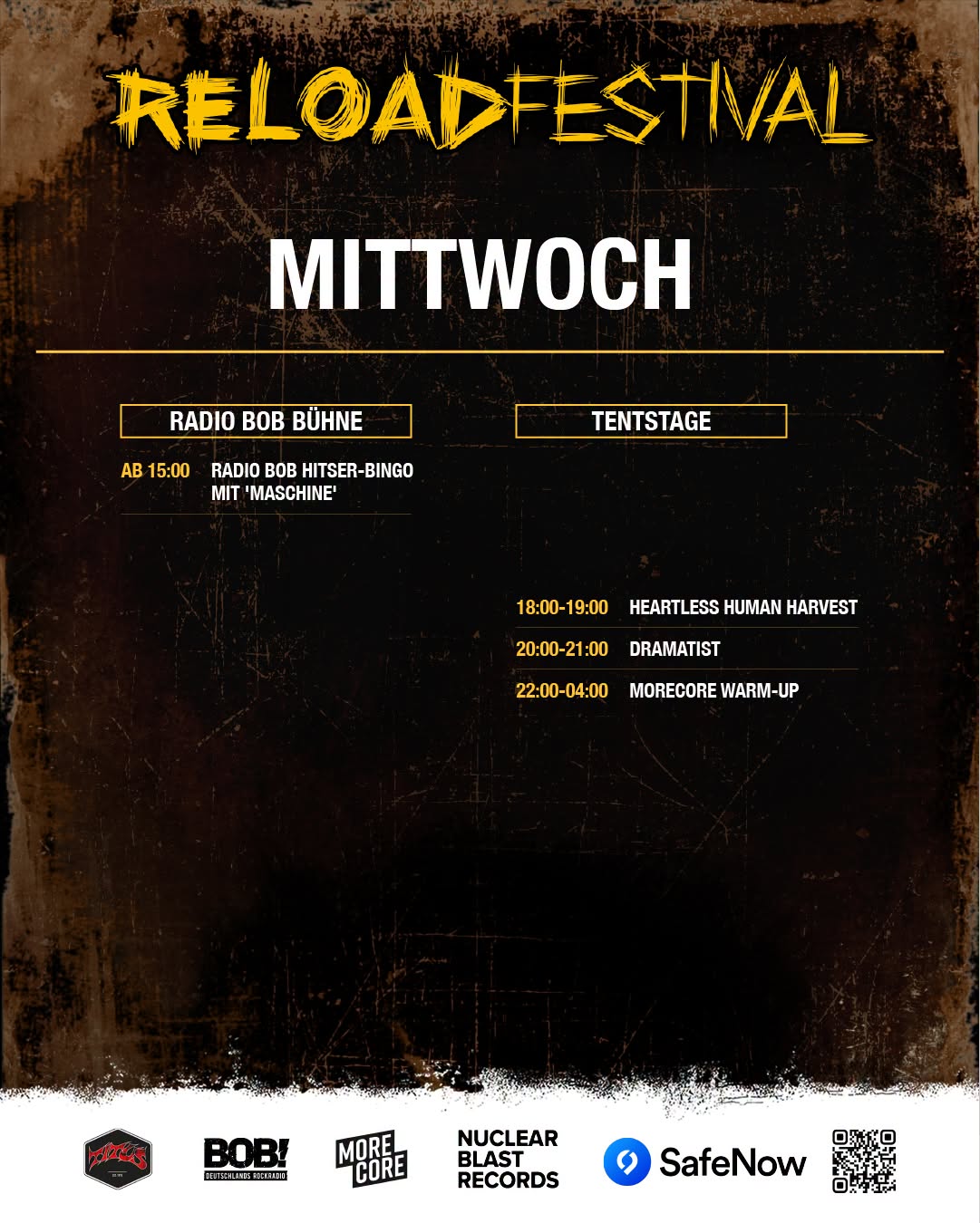 Reload Festival 2026: Programm
