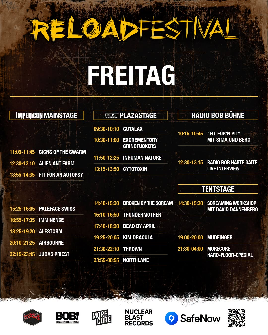 Reload Festival 2026: Programm