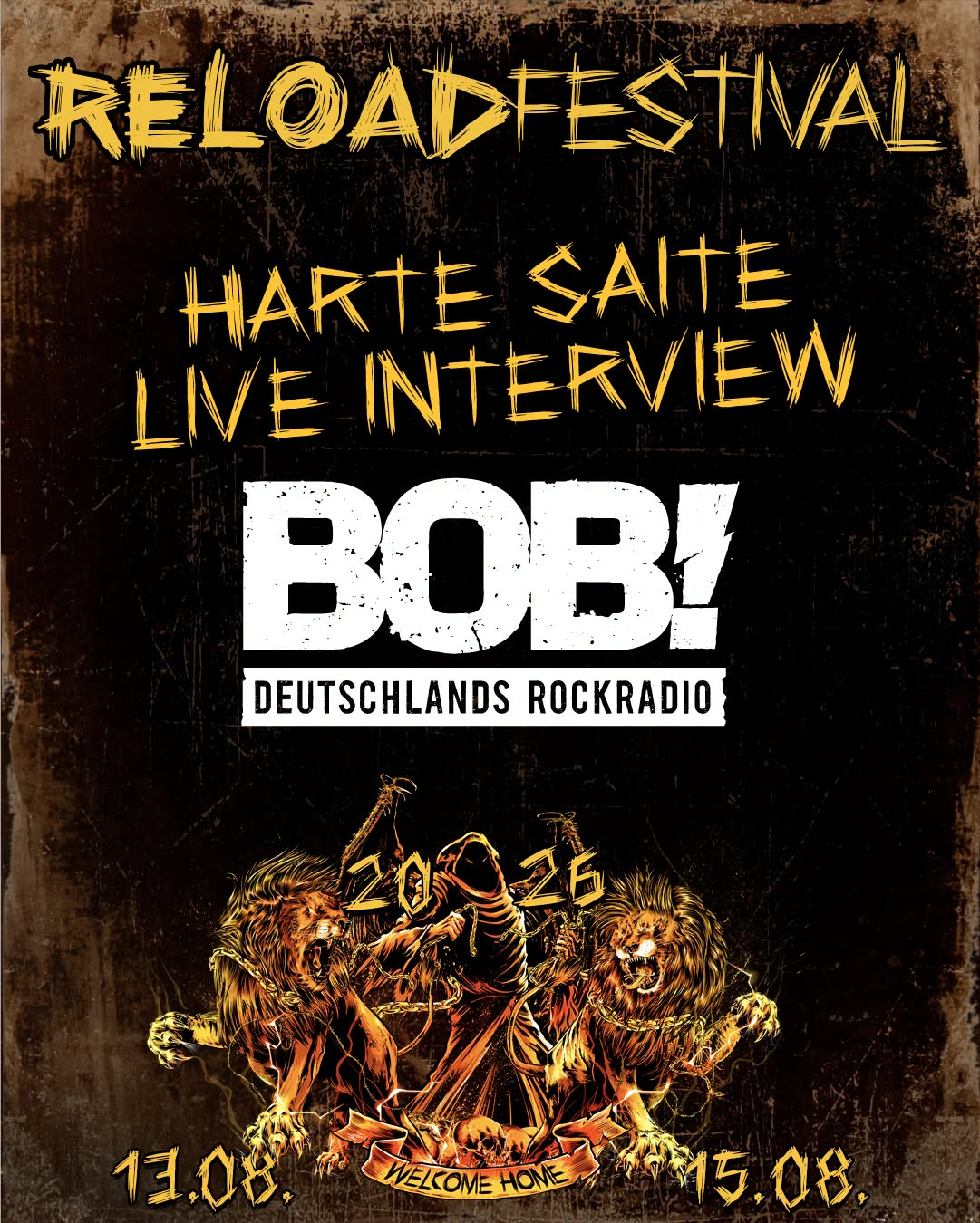 Harte Saite: Live-Interview auf der Rockstage