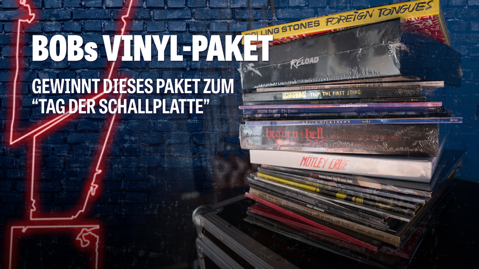 BOBs Vinyl-Paket gewinne: Hier mitmachen!