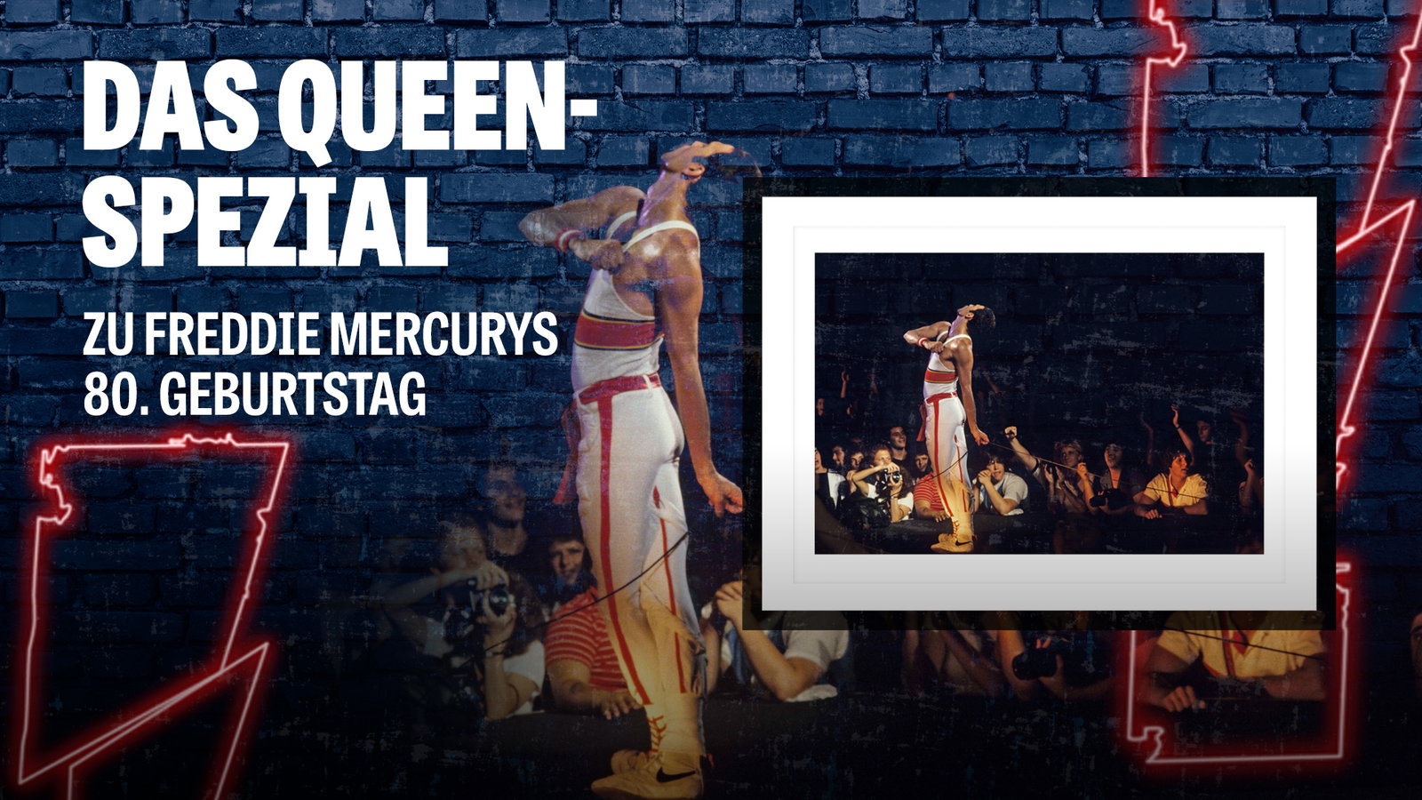 Queen-Spezial zum 80. Geburtstag von Freddie Mercury: Hier Songwünsche abgeben und Fotoprint gewinnen!