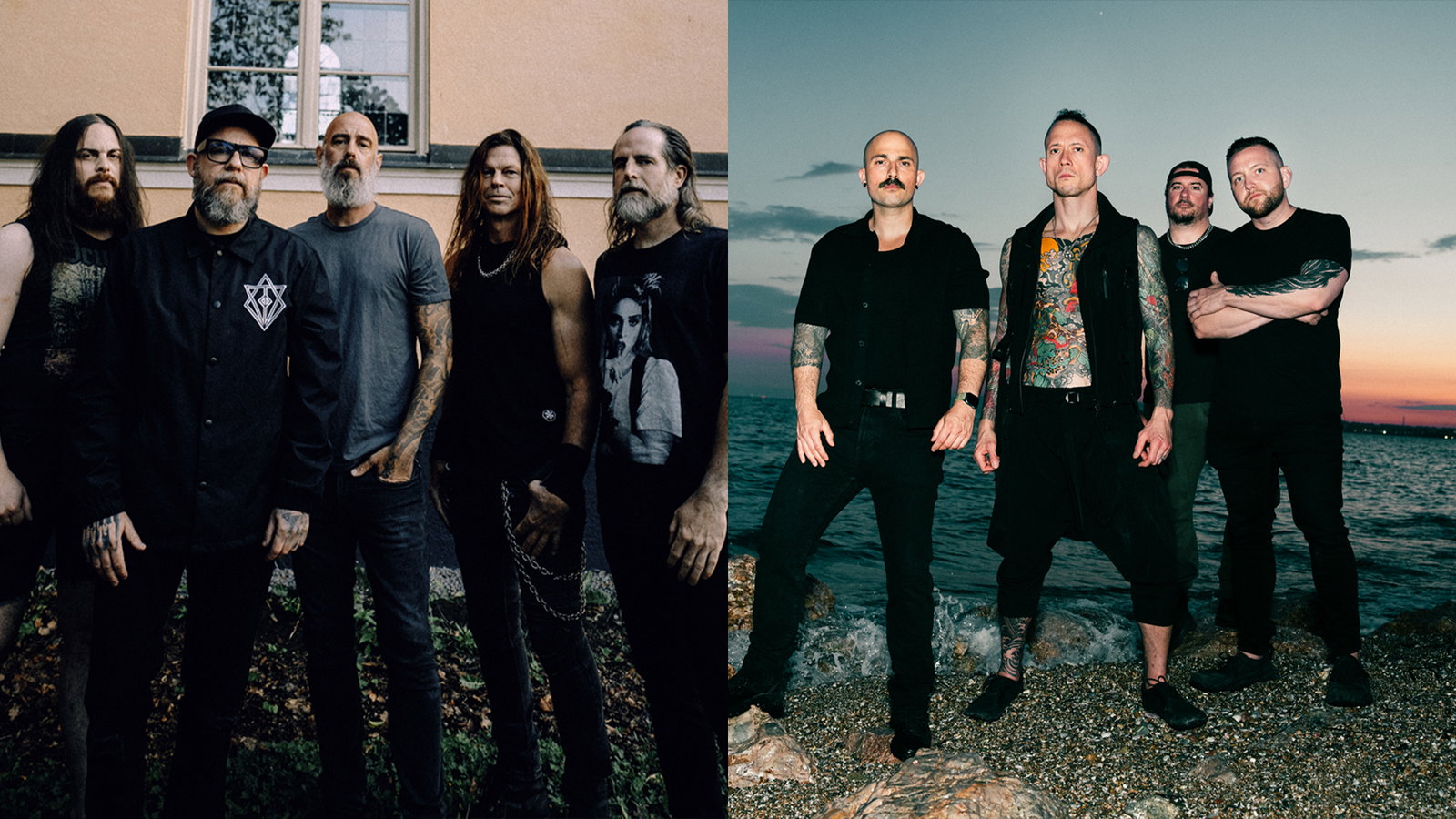 In Flames & Trivium Collage