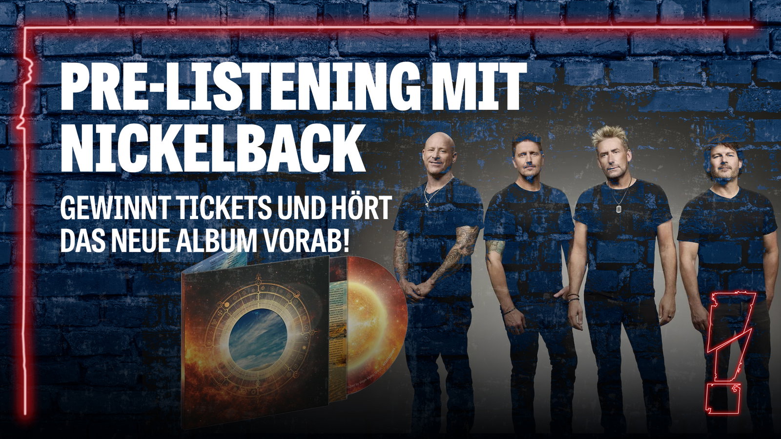 Re-Listening-Event mit Mike von Nickelback: Hier Tickets gewinnen und das Album vorab hören! 