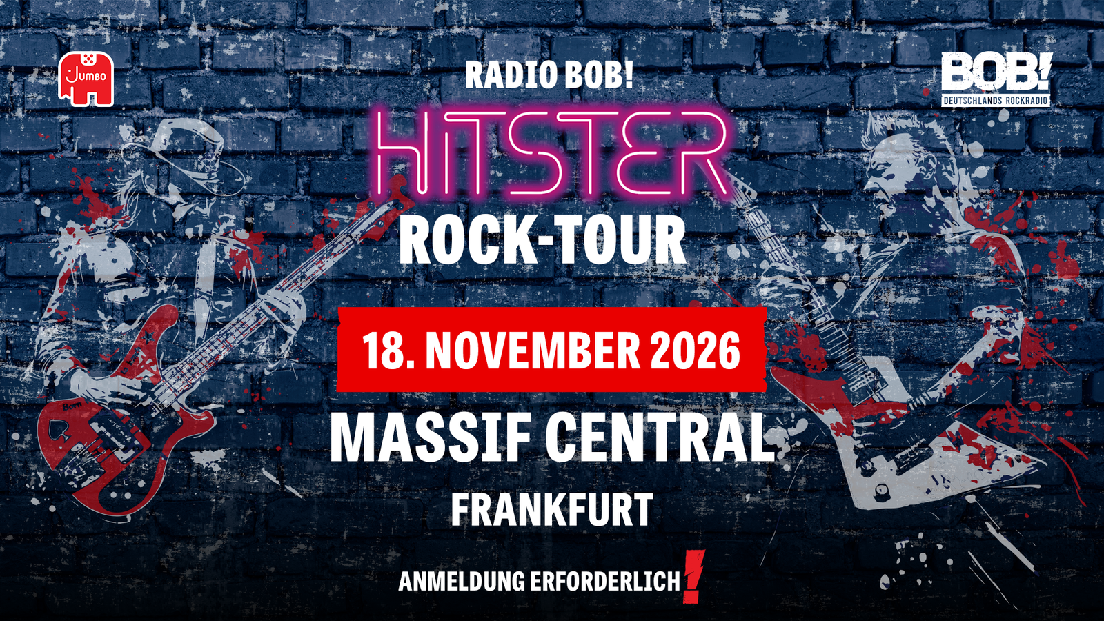 Hitster Rock-Tour: Massif Central Frankfurt