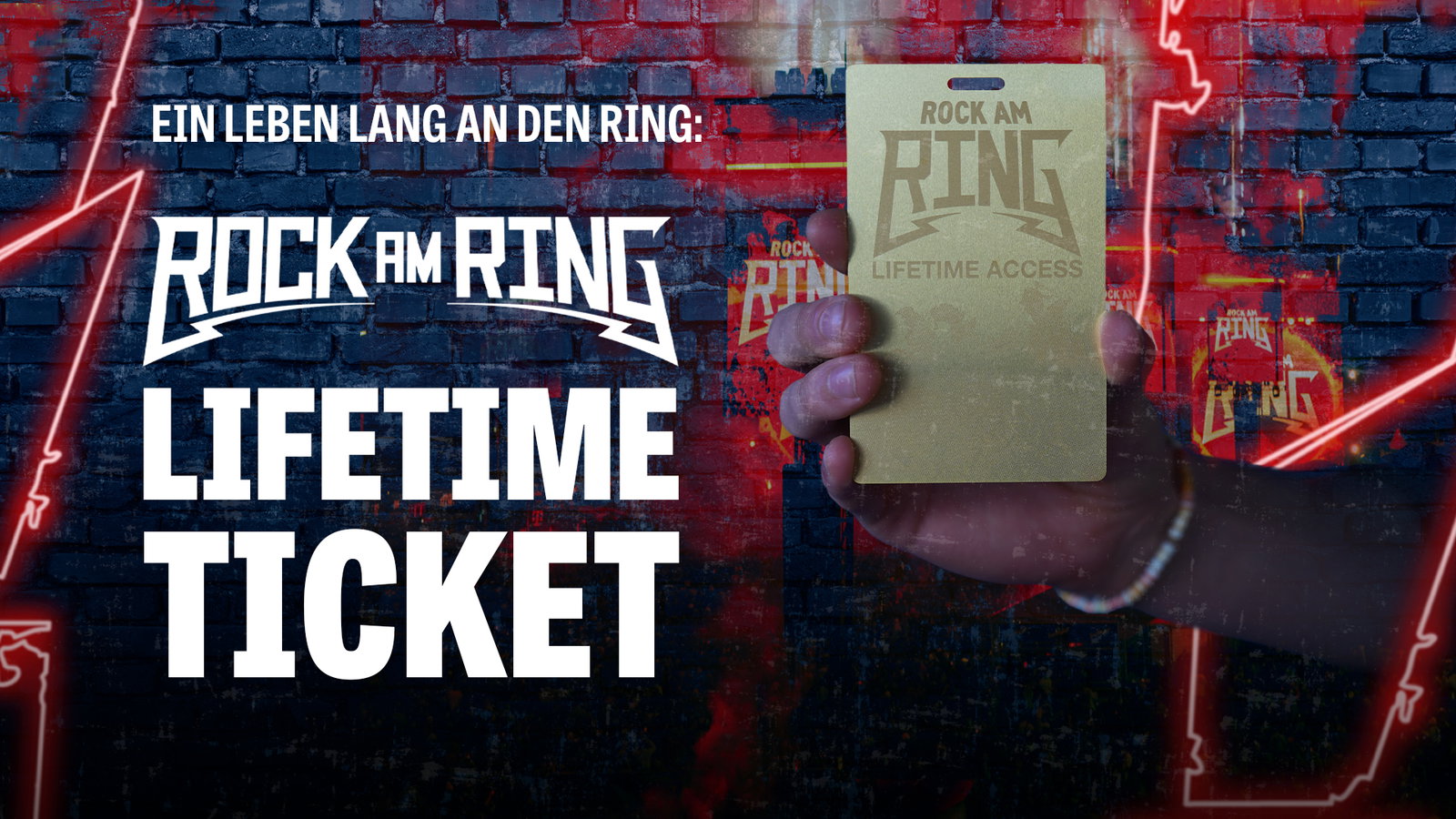 Erkenn das Ding und fahr zum Ring: Gewinnt das Lifetime-Ticket für Rock am Ring!