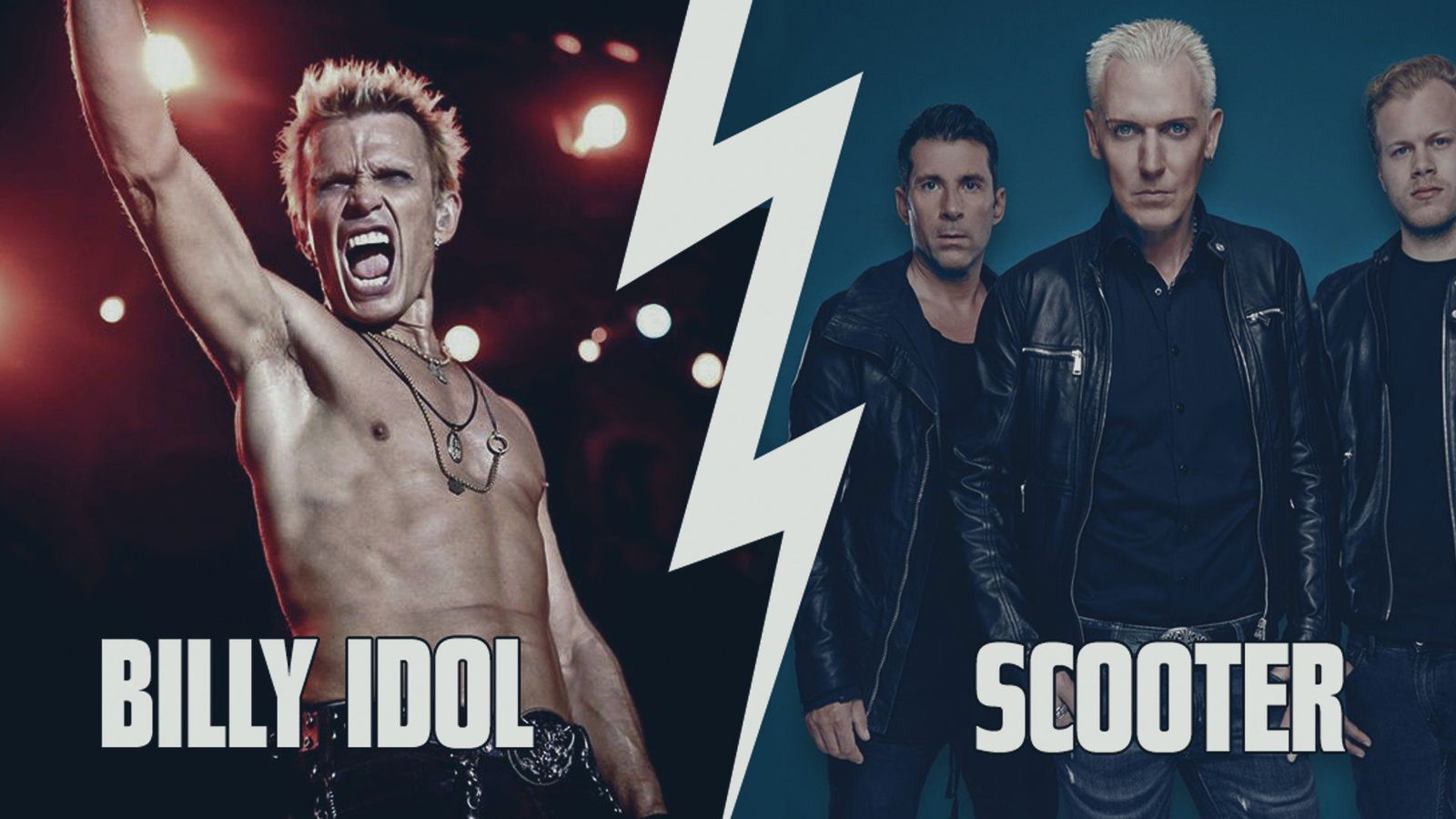 Billy Idol vs Scooter