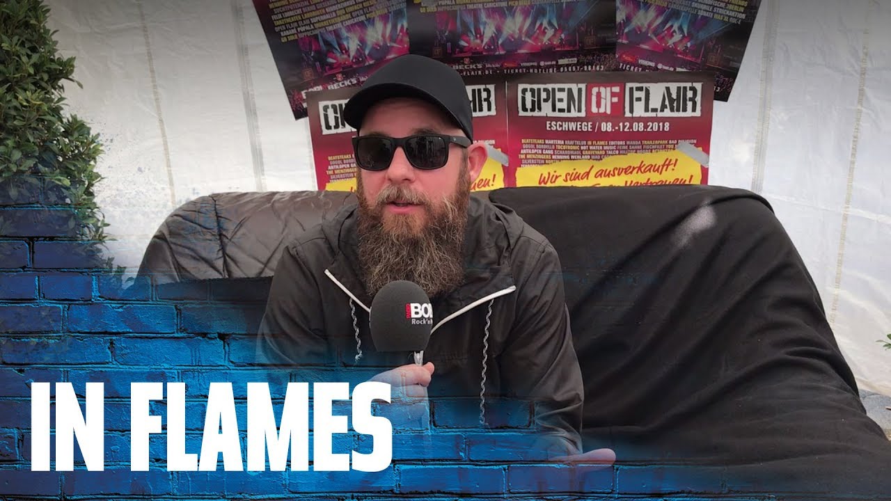 Anders Fridén von In Flames bei BOBs Backstagetalk