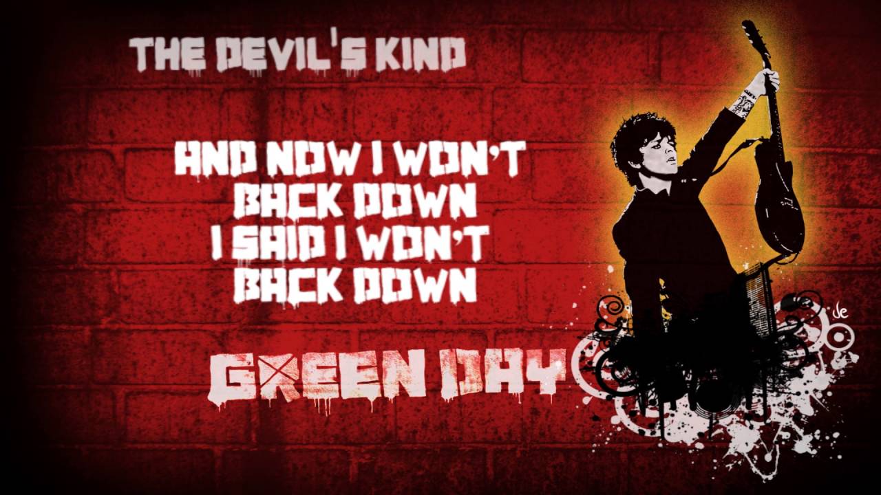 Green Day - The Devil's Kind (lyrics)