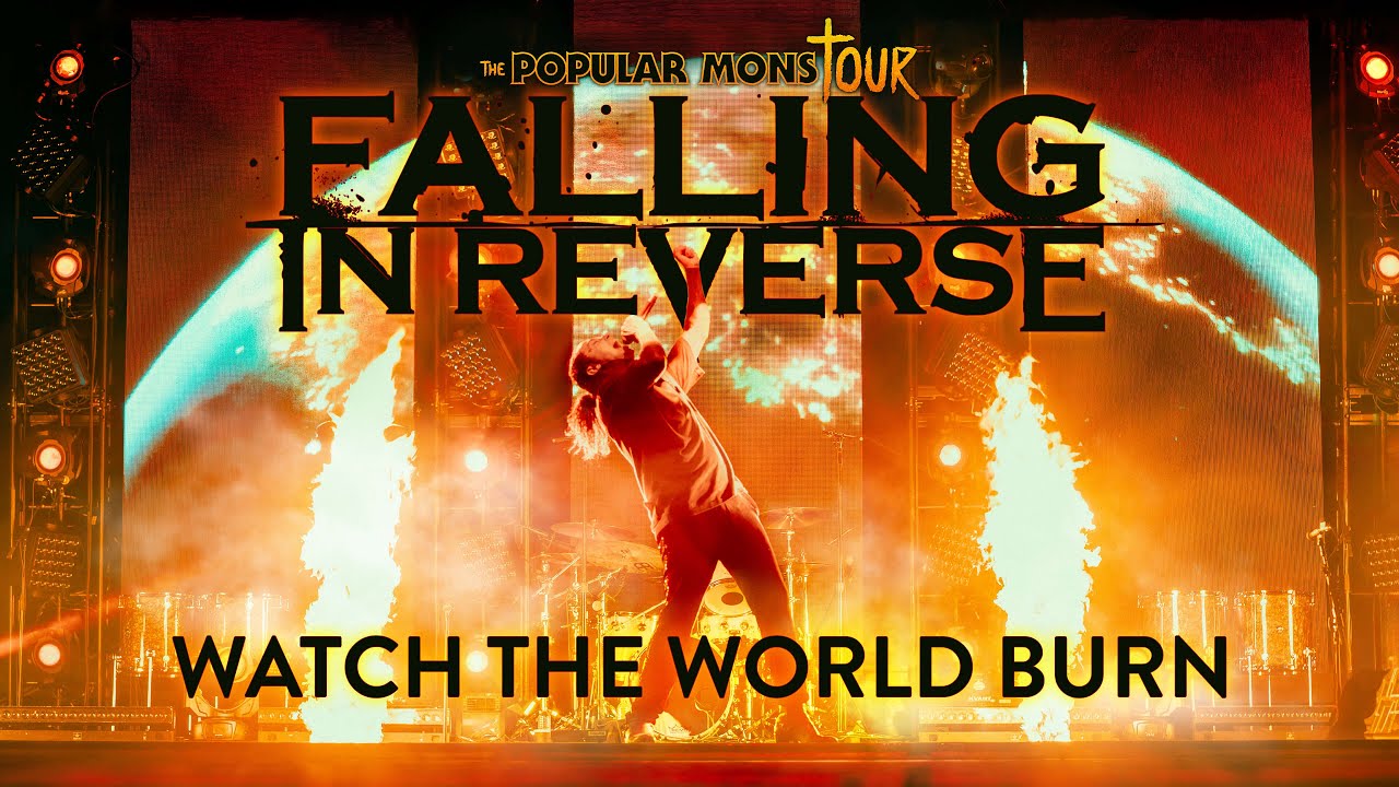 Falling In Reverse - "Watch The World Burn" LIVE! The Popular Monstour