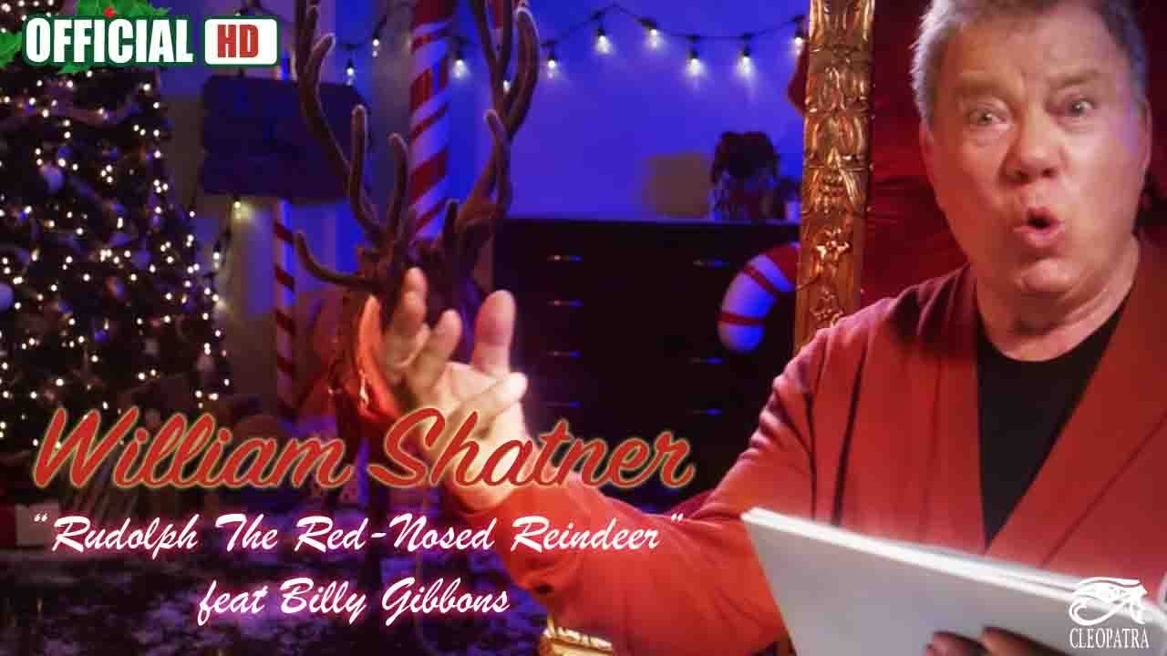 William Shatner "Rudolph The Red-Nosed Reindeer feat. Billy Gibbons (Official)