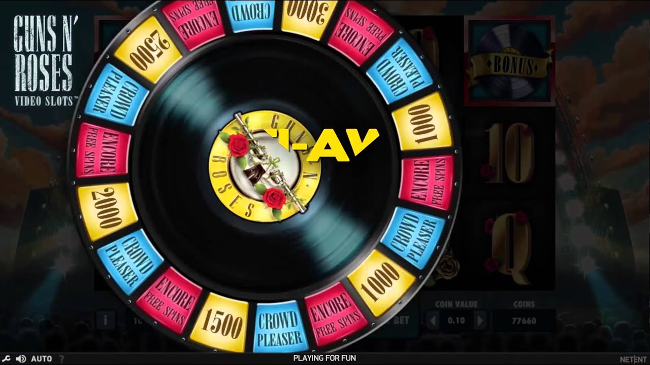 Guns N' Roses Video Slots™ - NetEnt