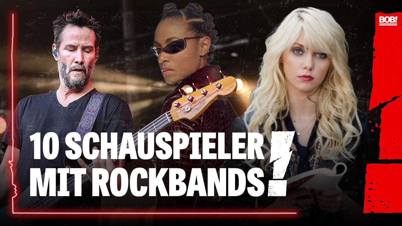 10 Schauspieler mit Rockbands