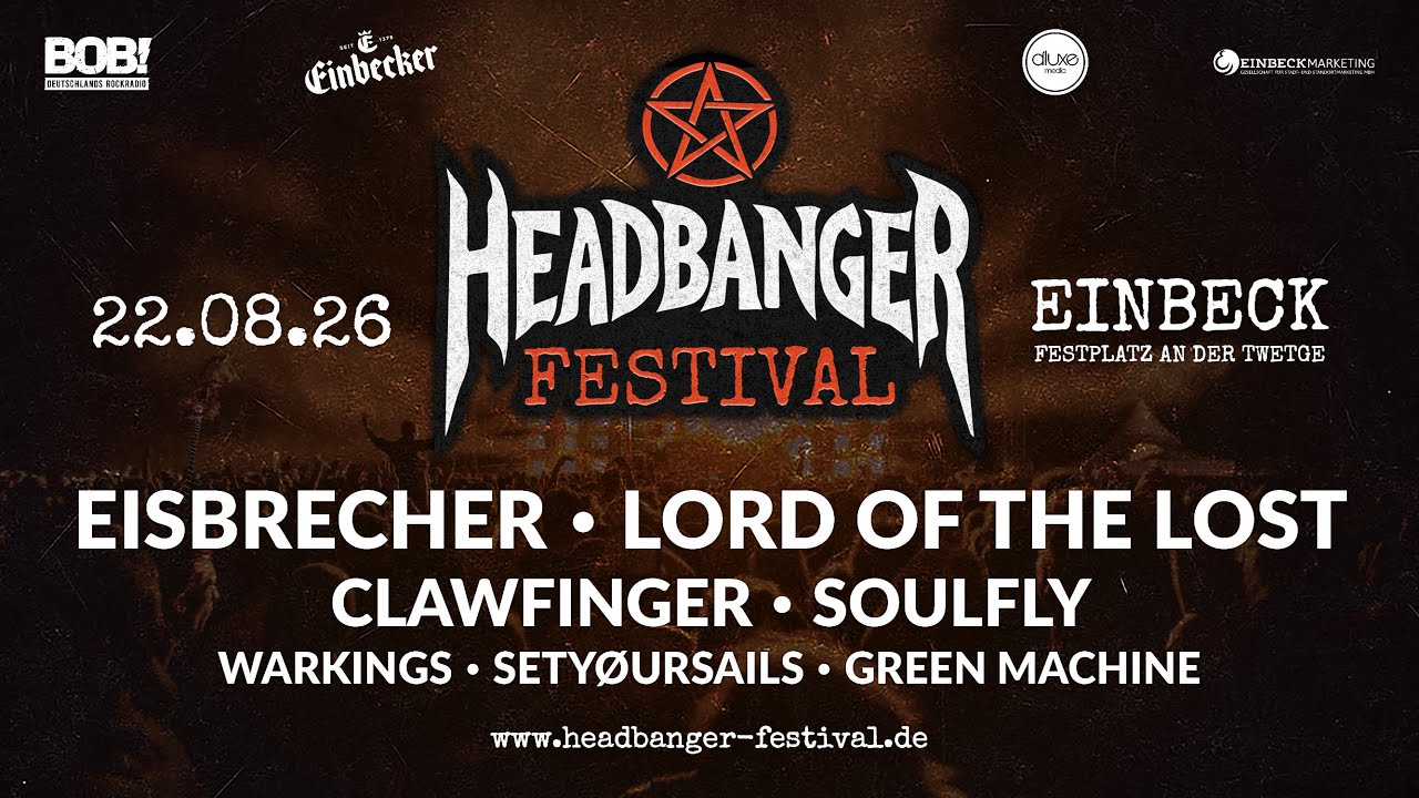 HEADBANGER Festival 2026 – Official Trailer (Short) | 22.08.2026 • Einbeck