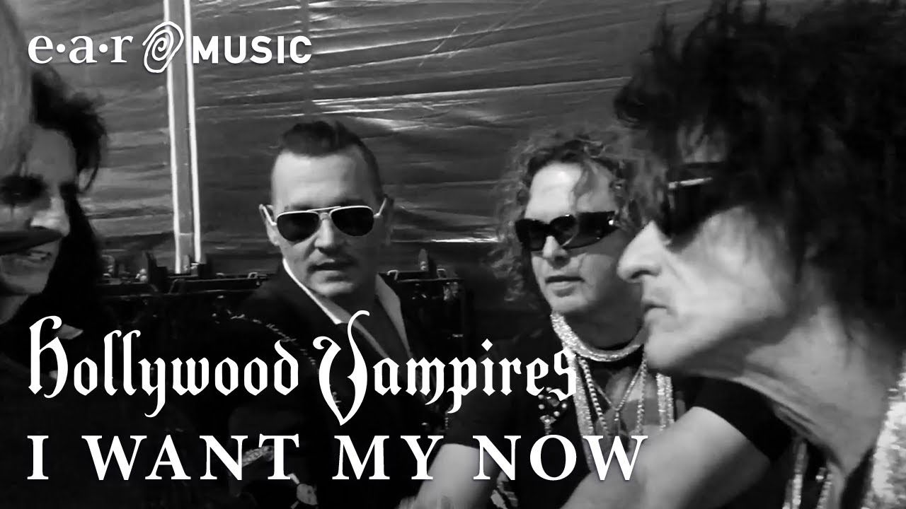 Hollywood Vampires "I Want My Now" Official Music Video - New Album "Rise" OUT NOW