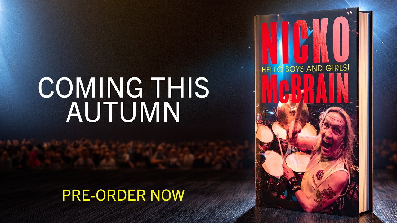 Nicko McBrain - Hello Boys and Girls! - Coming this autumn