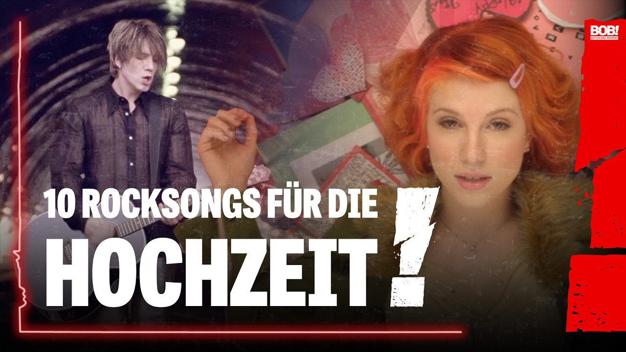 10 Rocksongs für die Hochzeit