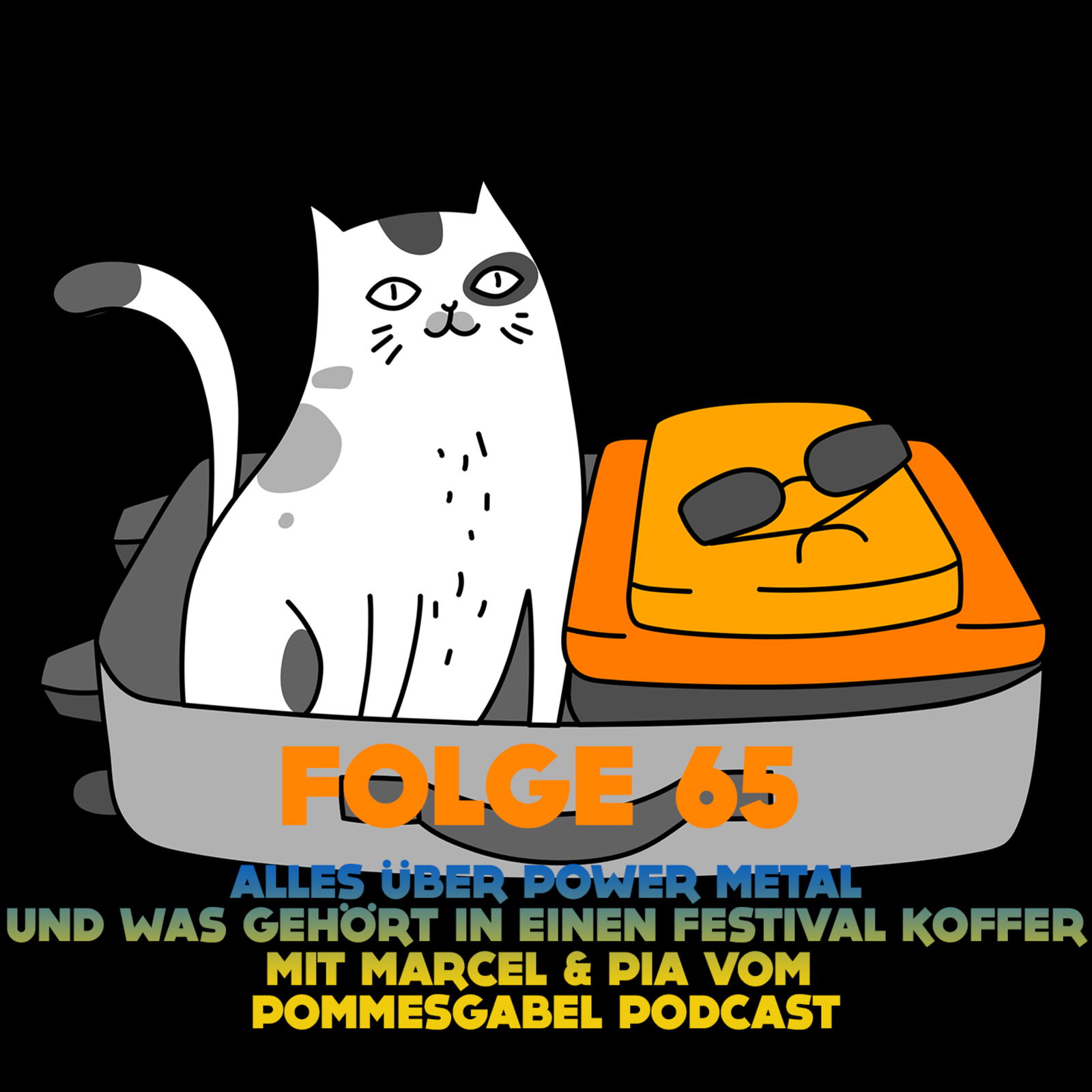 Folge 65 - Alles zum Thema Powermetal und ich packe meinen Festivalkoffer im Themenroulette