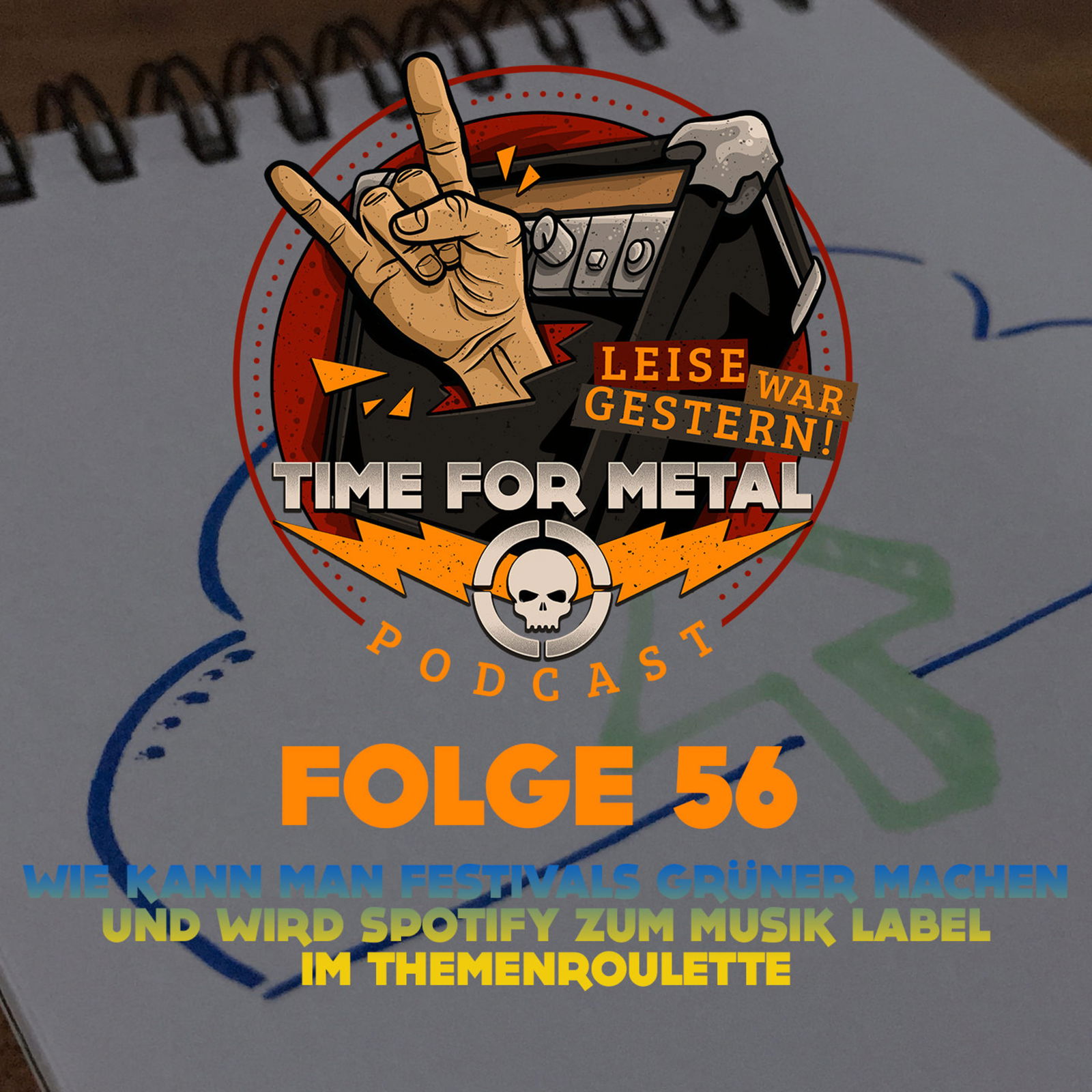 Folge 56 - Wie kann man Festivals grüner machen und wird Spotify zum Musiklabel im Themenroulette