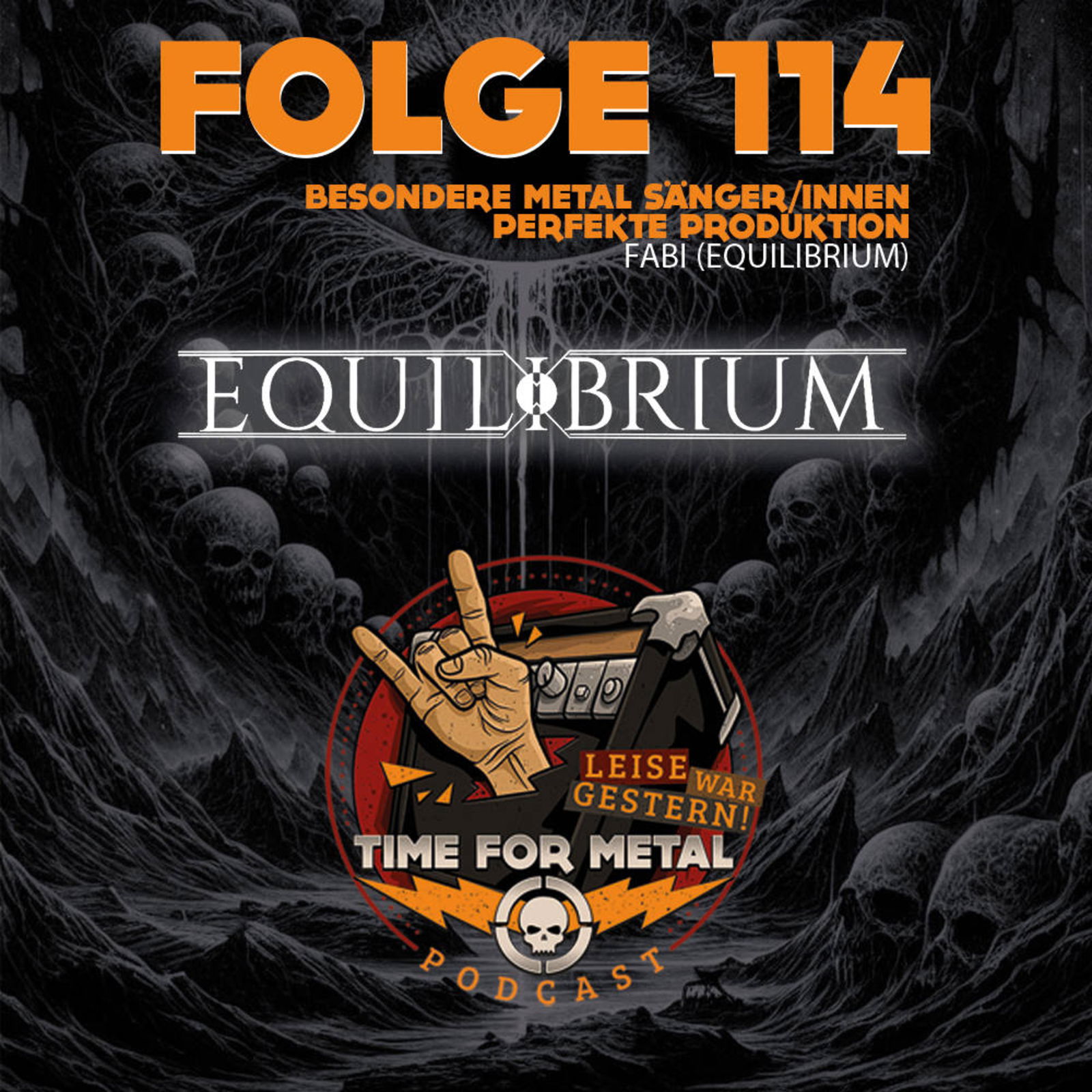 Folge 114 - Besondere MetalsängerInnen & Perfekte Produktion mit Fabi (Equilibrium)